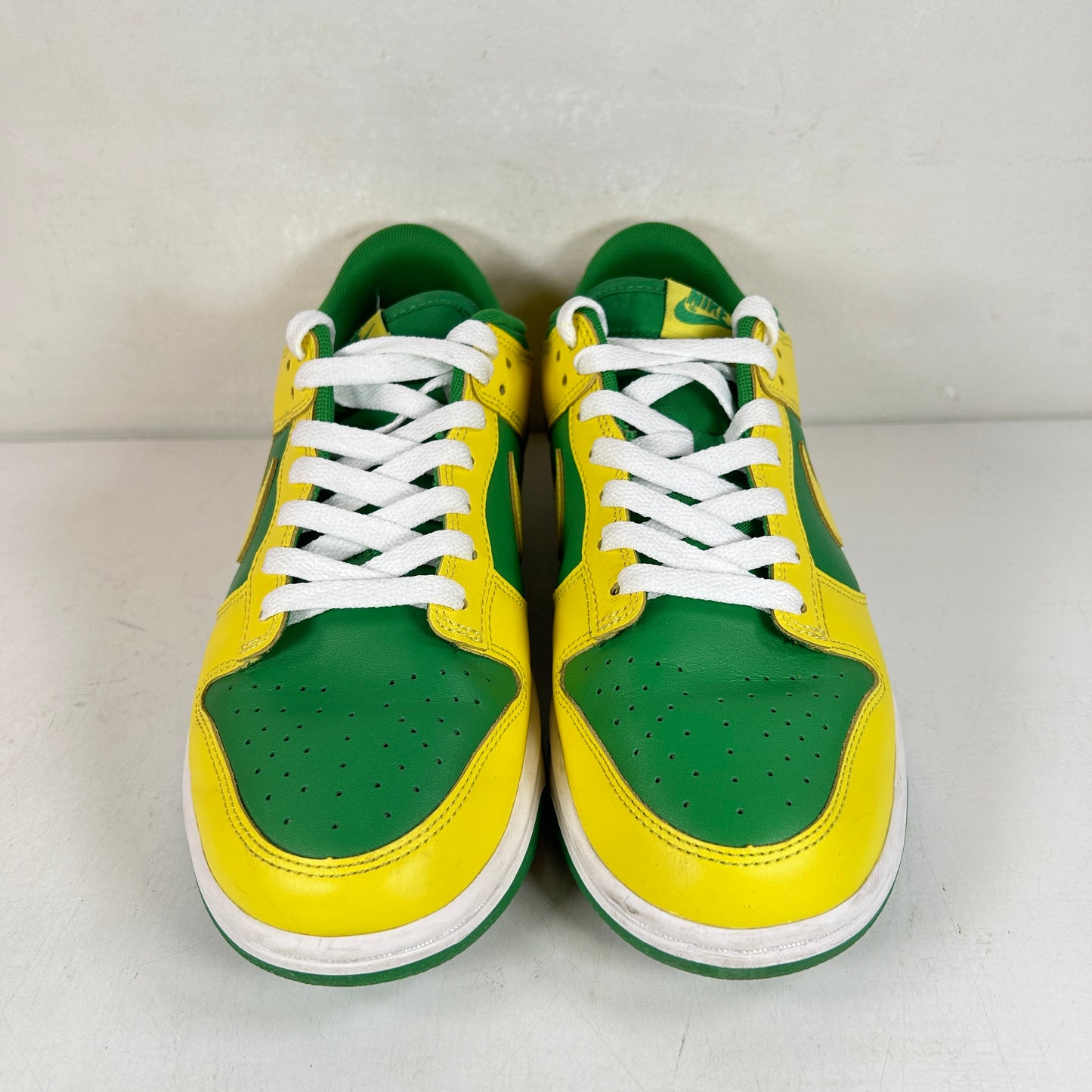 DV0833 300 Nike Dunk Low Retro Reverse Brazil [USED] - 8 M (Used)