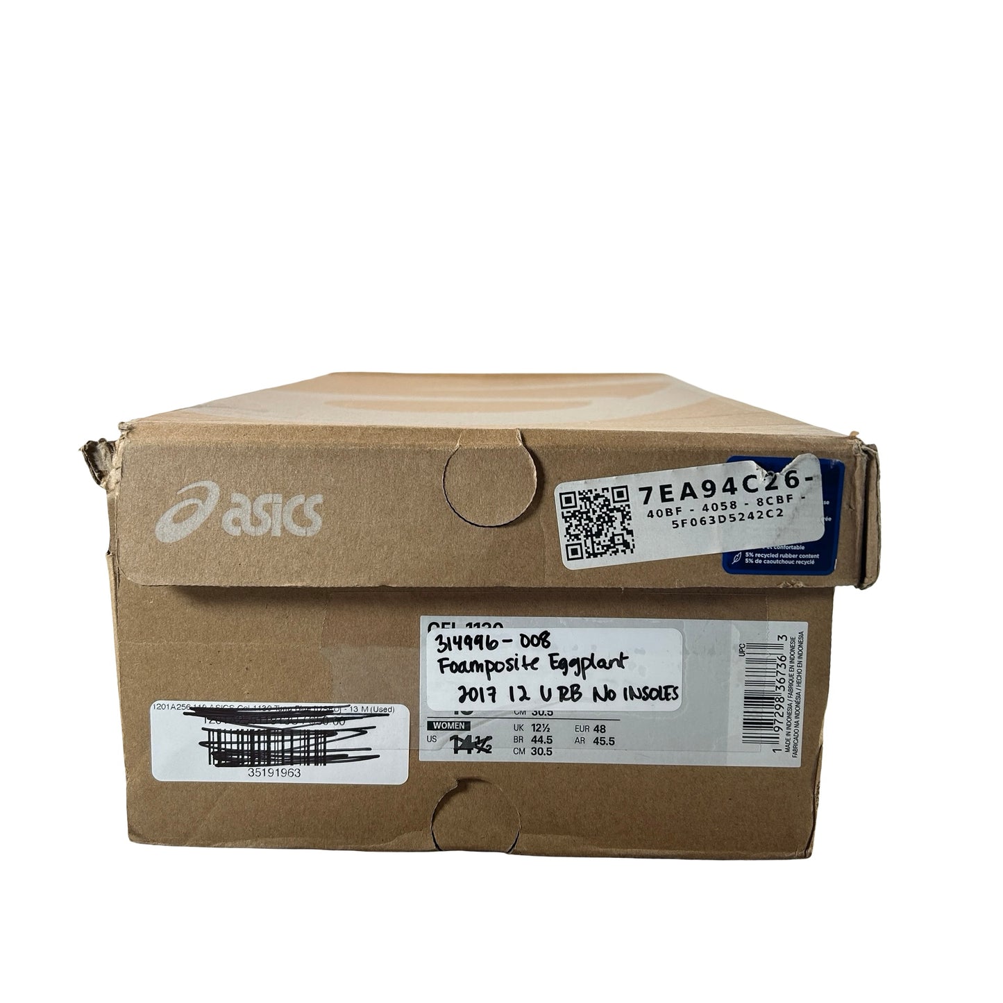 314996 008 Nike Air Foamposite One Eggplant (2017) [USED] - 12 M (Used) (Replace Box) (No Insoles)