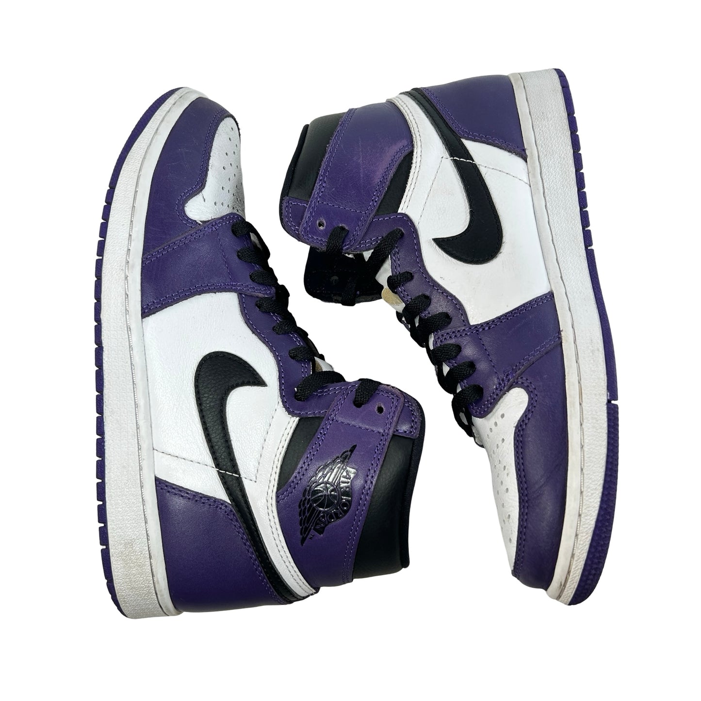 555088 500 Jordan 1 Court Purple [USED] - 9 M (Used) (No Box)