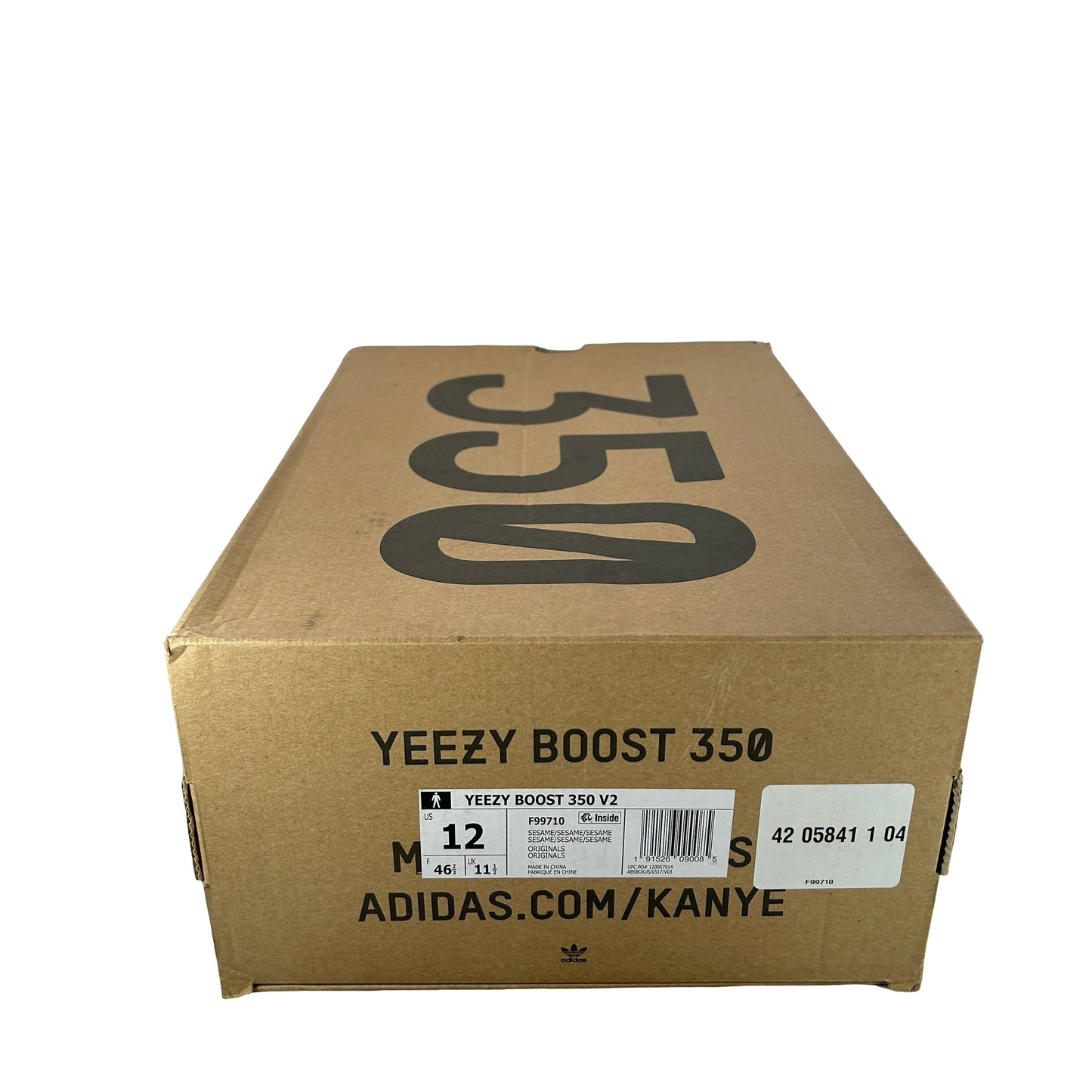 F99710 Yeezy 350 V2 Sesame [USED] - 12 M (Used)
