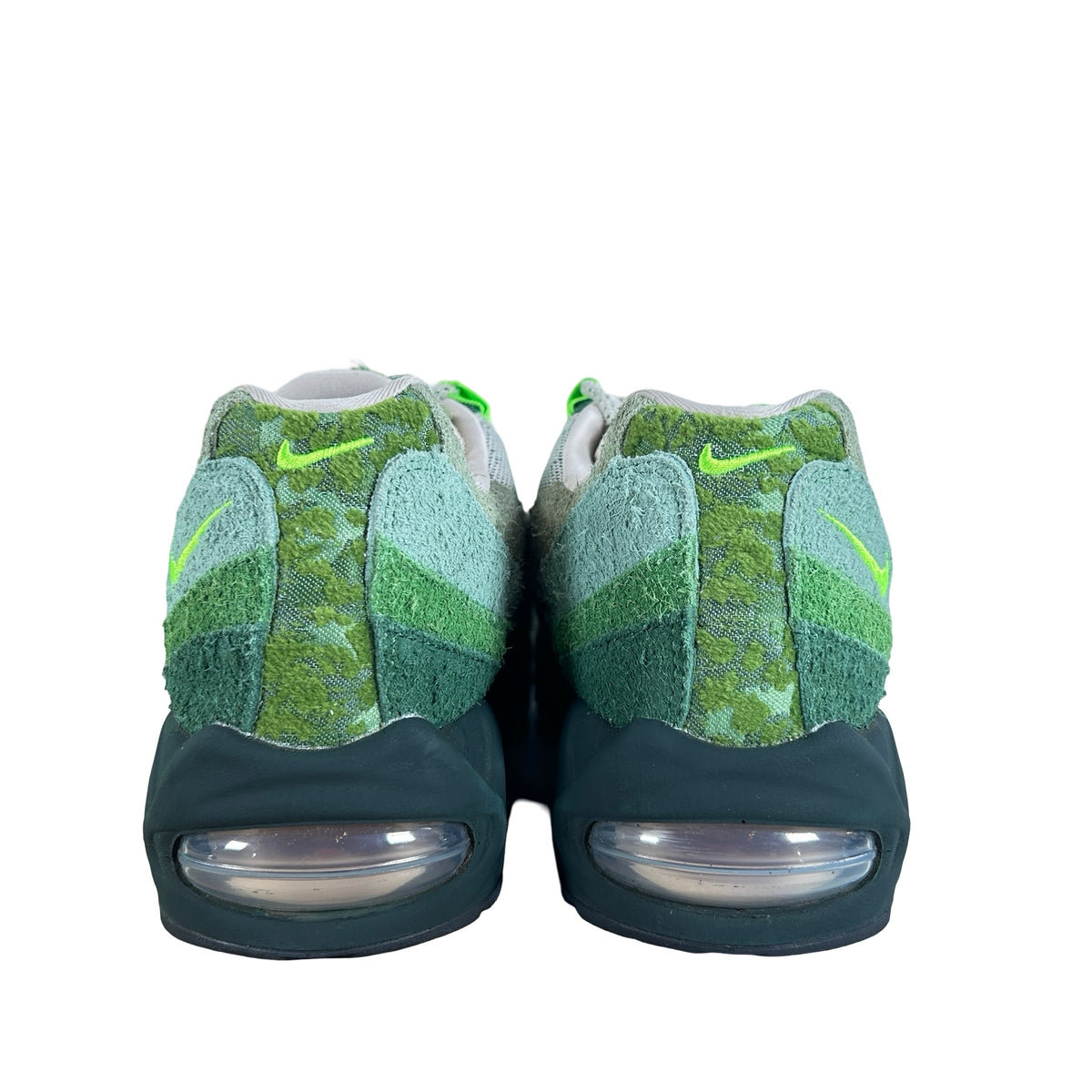 IQ3986 300 Nike Air Max 95 Big Bubble Ducks of a Feather Oregon Ducks The Woods [USED] - 8.5 M (Used2