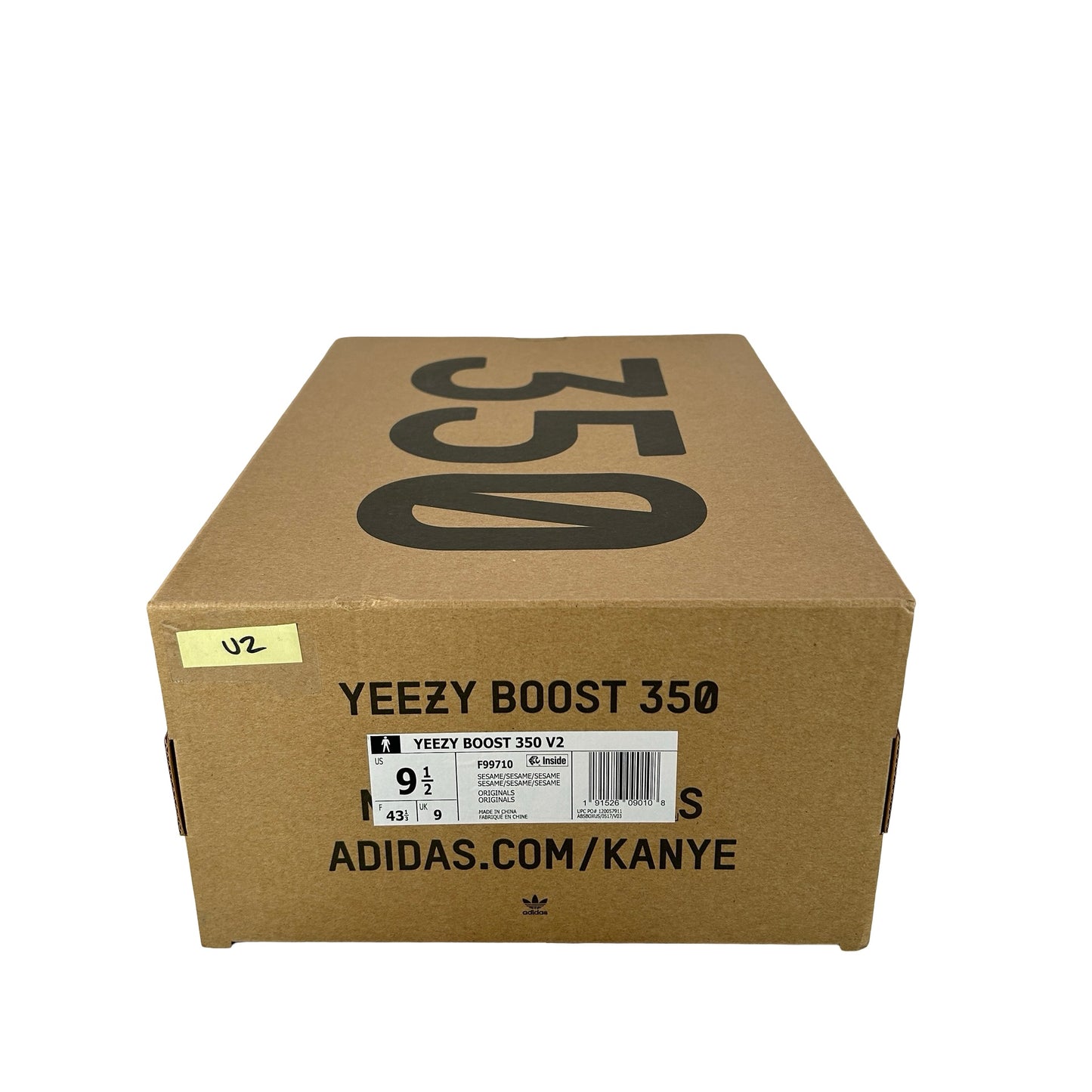 F99710 Yeezy 350 V2 Sesame [USED] - 9.5 M (Used2)