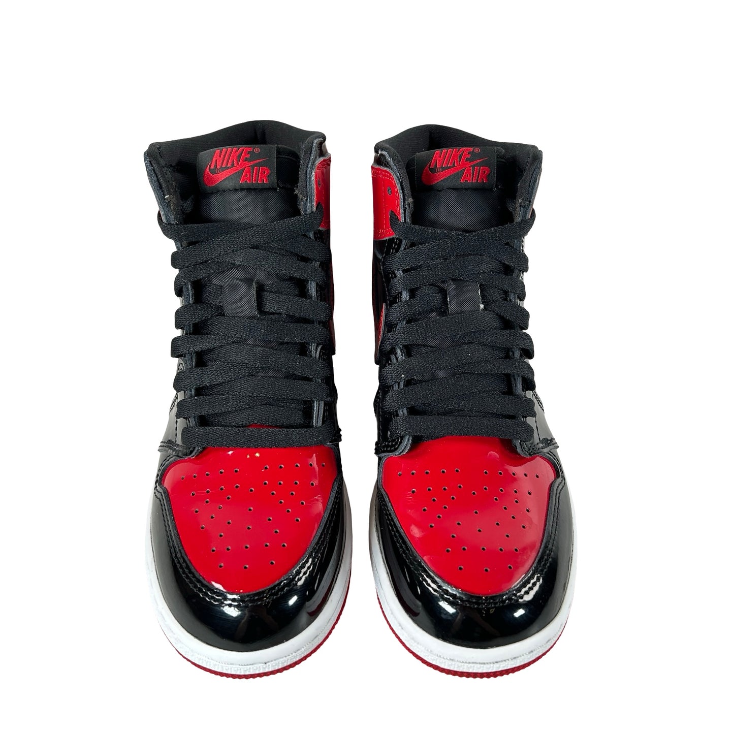 575441 063 Jordan 1 Retro High OG Patent Bred (GS) [USED] - 4.5 Y (Used3)