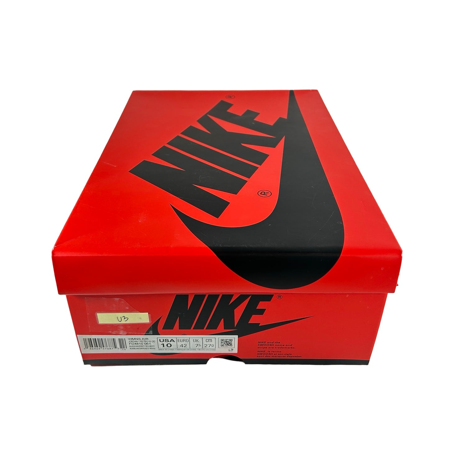 FD4810 061 Jordan 1 Retro High OG Satin Bred [USED] - 10 W (Used3)