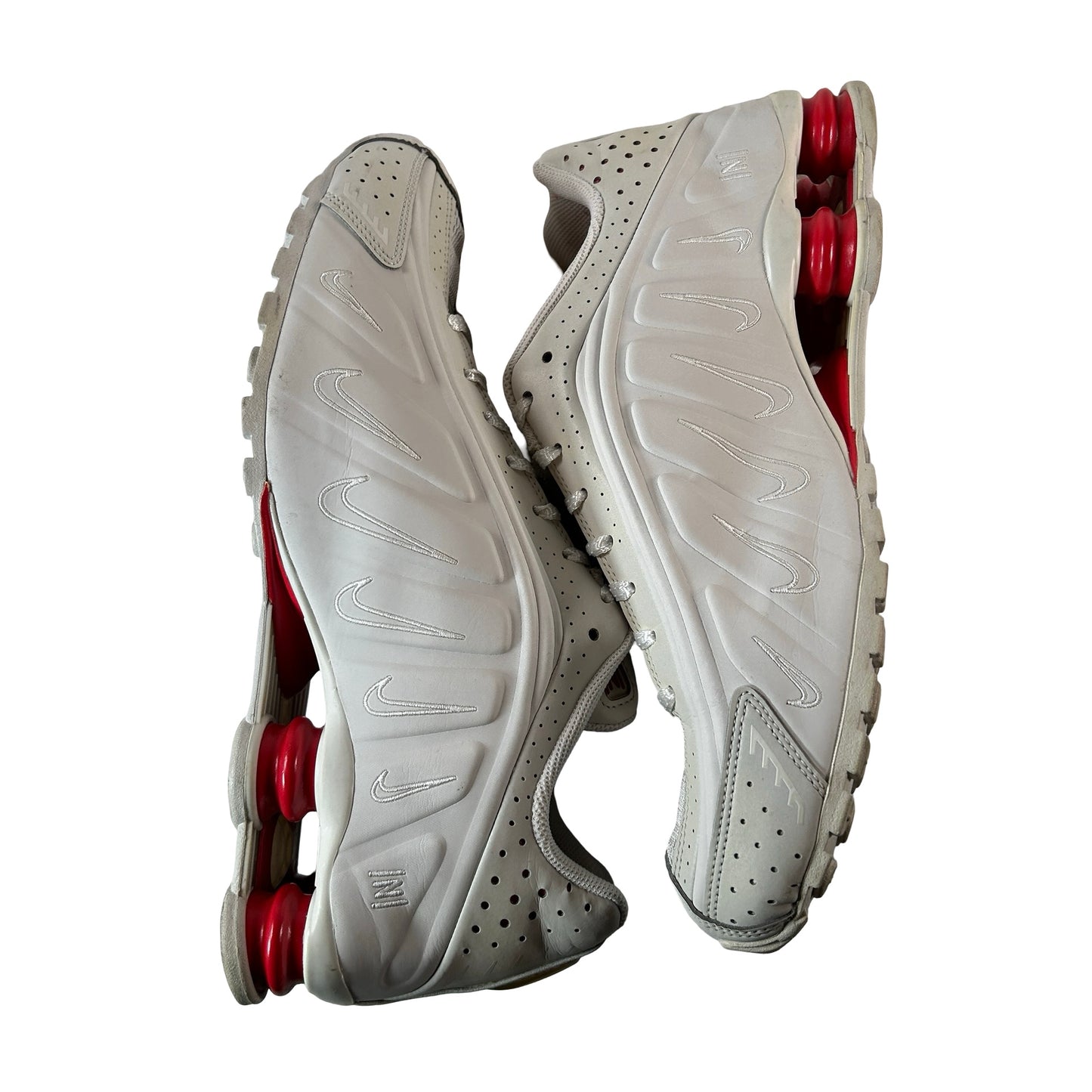 BV1387 002 Nike Shox R4 Neymar White [USED] - 10.5 M (Used2) (No Box2)