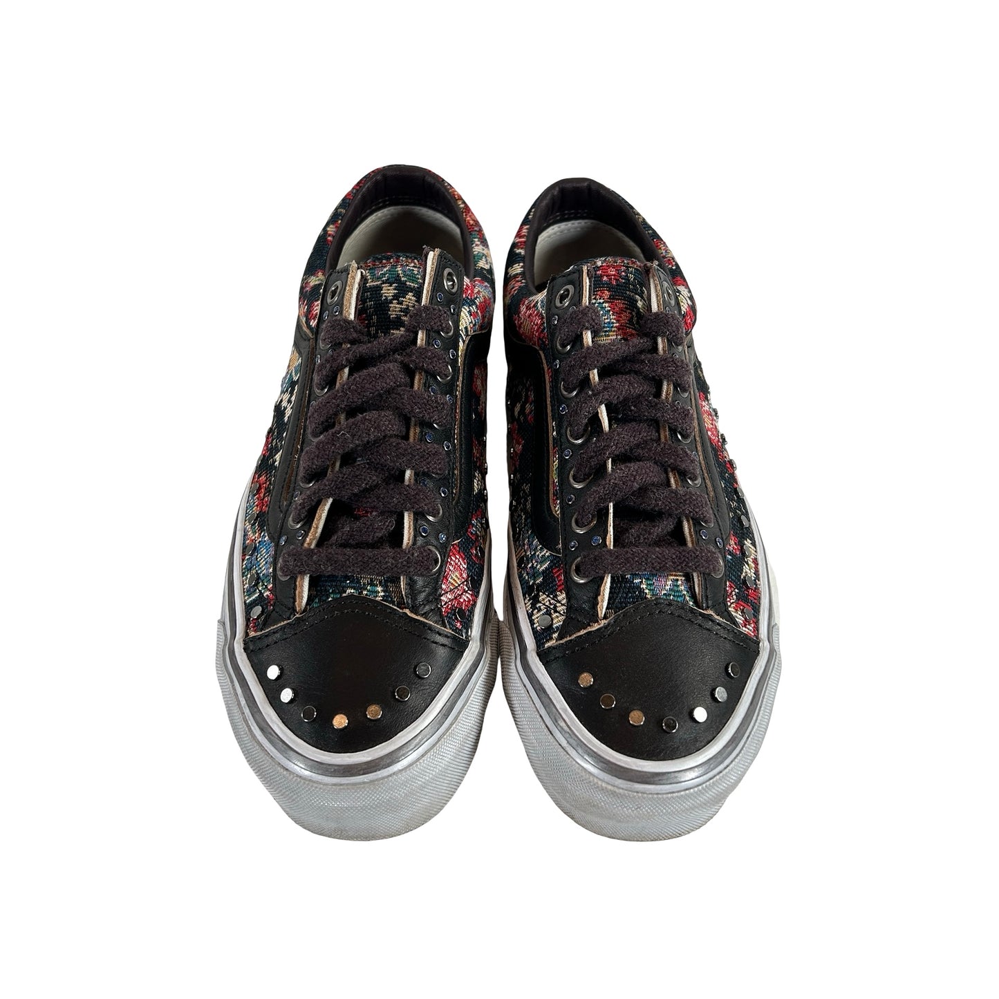VN000D2GBLA Vans OTW Old Skool 36 Vibram Floral Rivets Black [USED] - 8.5 M (Used)