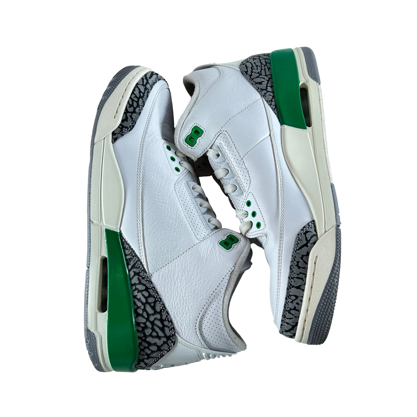 CK9246 136 Jordan 3 Retro Lucky Green (W) [USED] - 11.5 W (Used3)