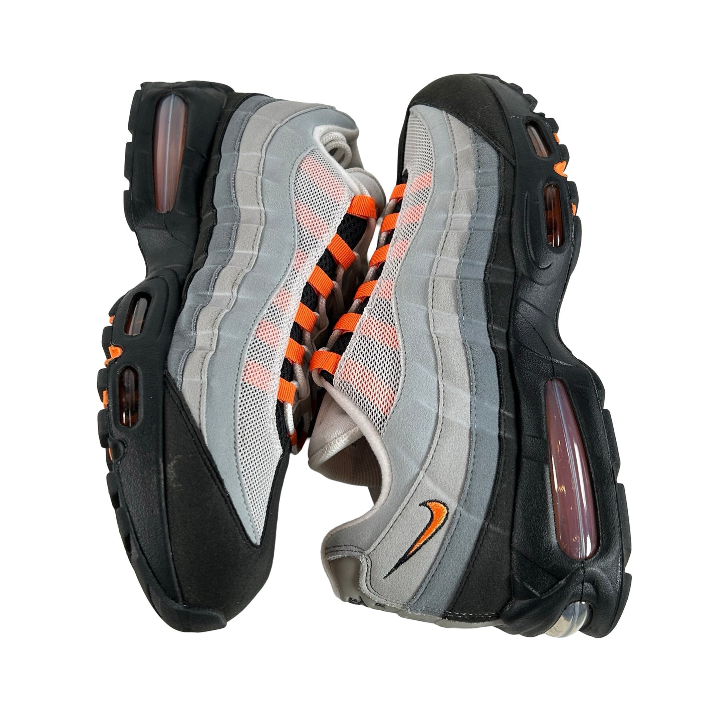 HM4740 005 Nike Air Max 95 OG Big Bubble Bright Mandarin (2025) [USED] - 13 M (Used)