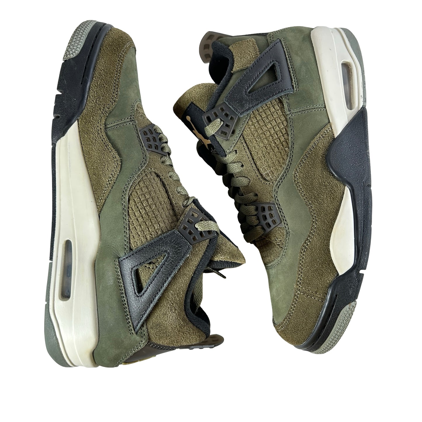 FB9927 200 Air Jordan 4 Craft Medium Olive [USED] - 9 M (Used3) (No Box3)