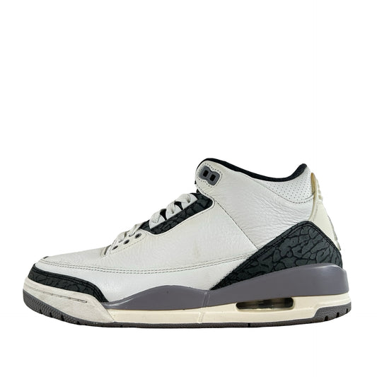 CT8532 106 Jordan 3 Retro Cement Grey [USED] - 7.5 M (Used) (No Box)