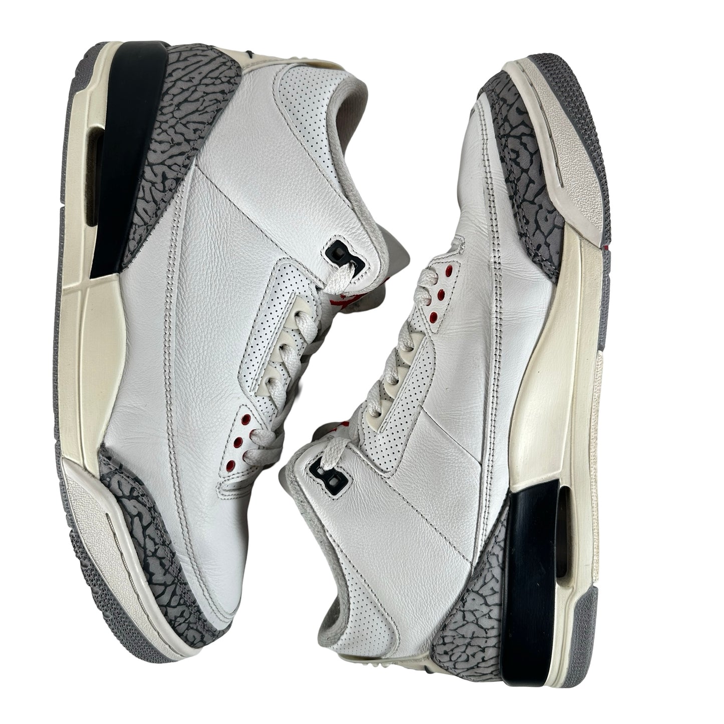 DN3707 100 Jordan 3 Retro White Cement Reimagined [USED] - 11.5 M (Used8)