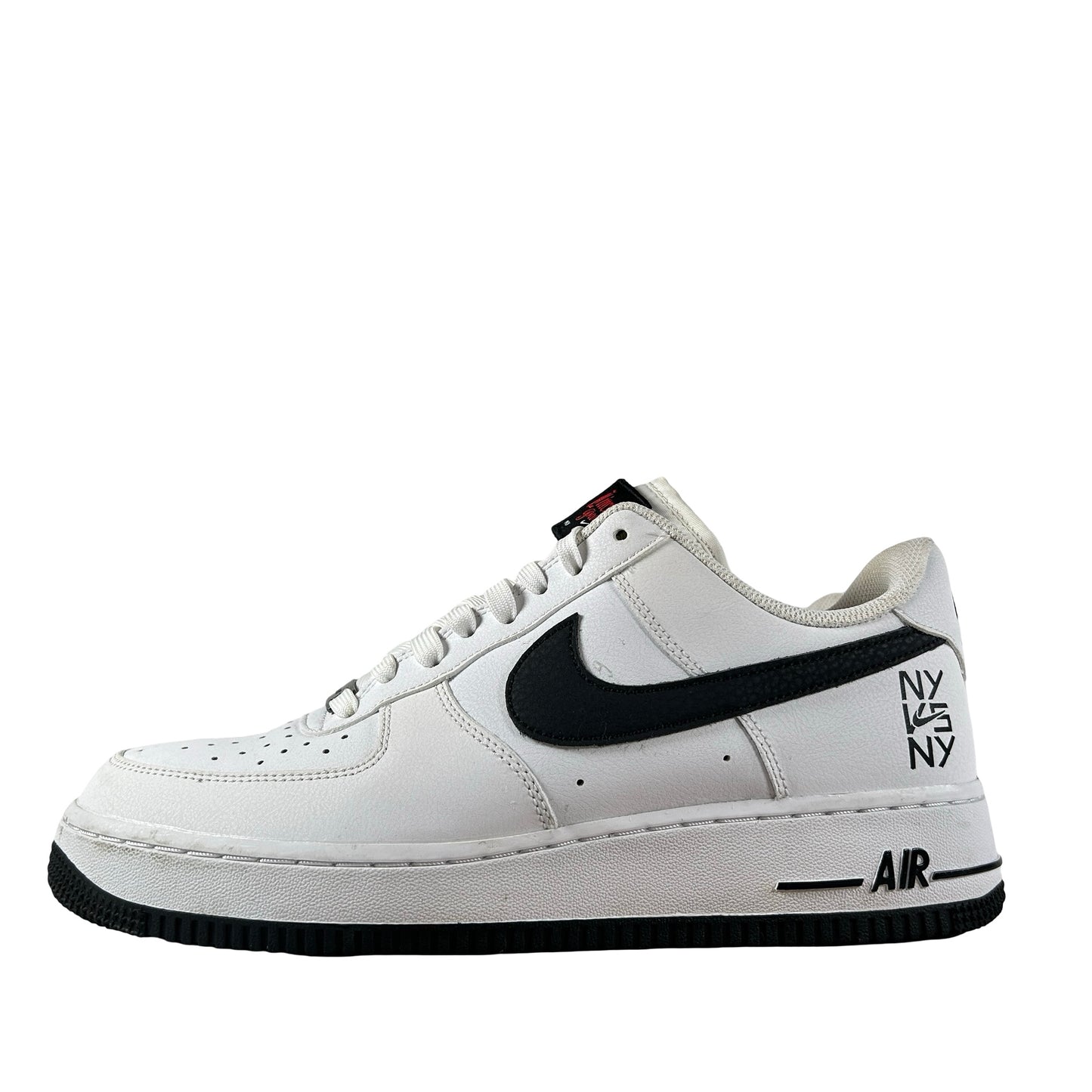 CW7297 100 Nike Air Force 1 Low NY vs. NY White Black (2020) [USED] - 9 M (Used)