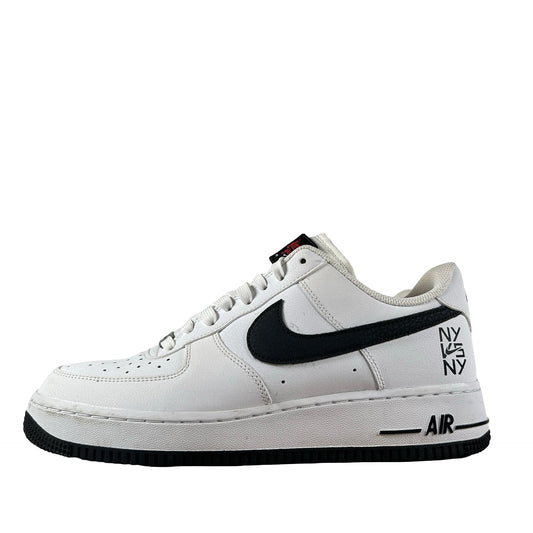 CW7297 100 Nike Air Force 1 Low NY vs. NY White Black (2020) [USED] - 9 M (Used)