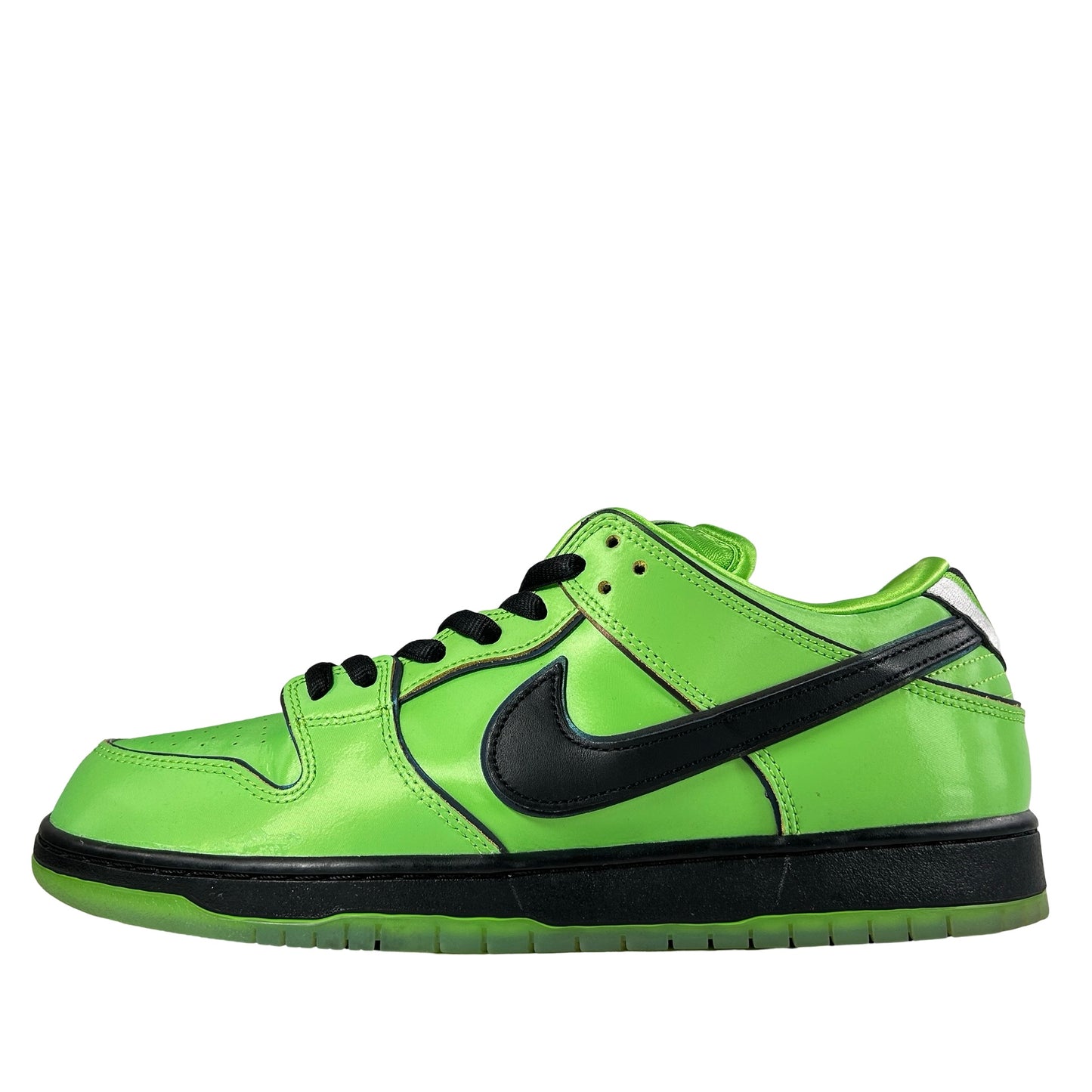 FZ8319 300 Nike SB Dunk Low The Powerpuff Girls Buttercup [USED] - 13 M (Used) (No Box)
