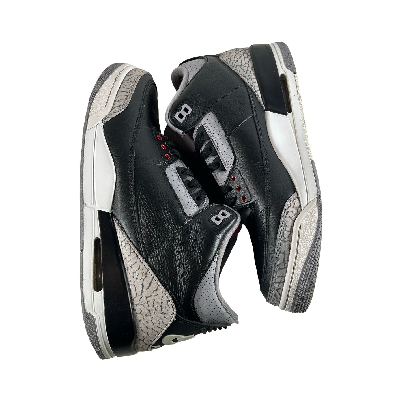 DN3707 010 Jordan 3 Retro OG Black Cement (2024) [USED] - 11 M (Used21)