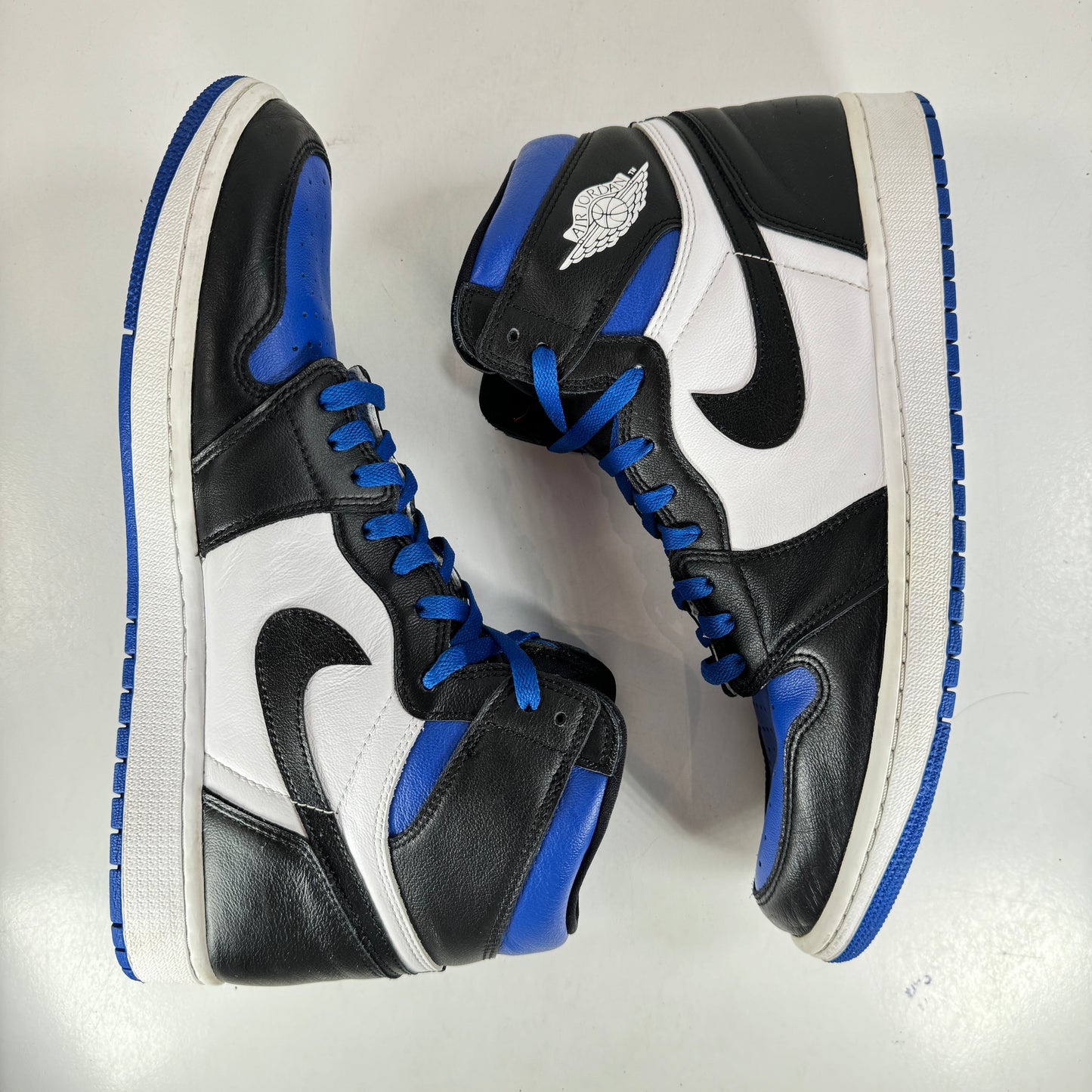 555088 041 Jordan 1 Royal Toe [USED] - 13 M (Used) (No Box)