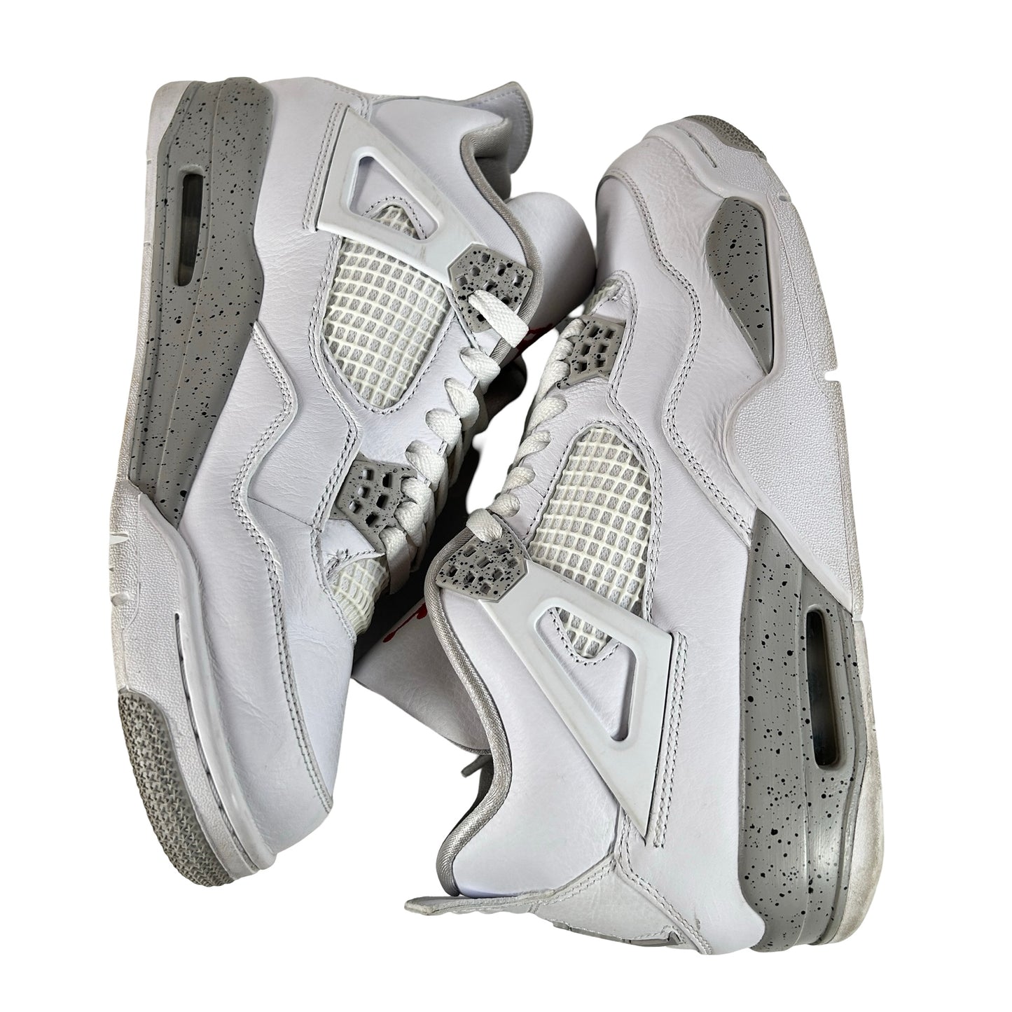 CT8527 100 Jordan 4 Retro White Oreo [USED] - 9.5 M (Used2)
