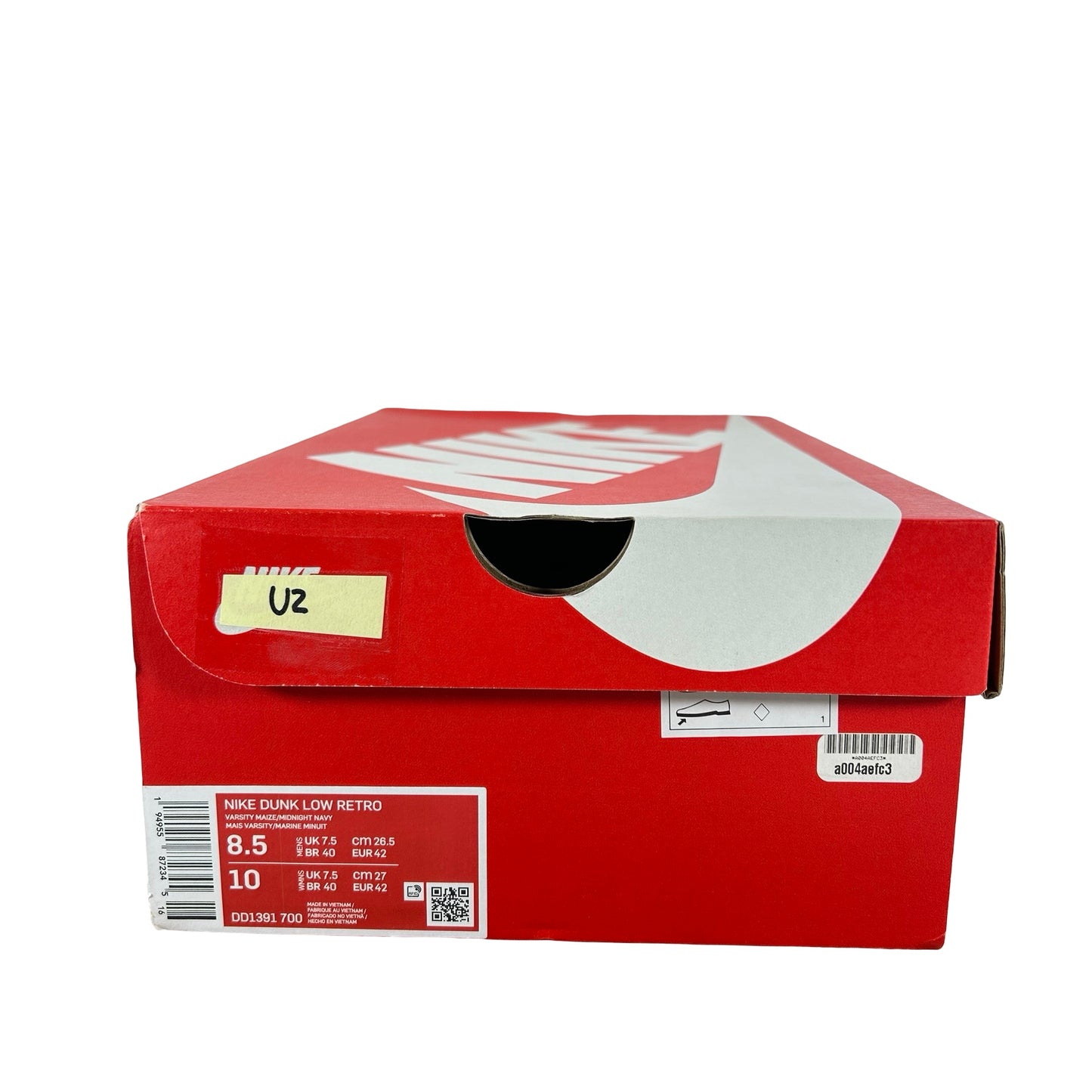 DD1391 700 Nike Dunk Low Michigan [USED] - 8.5 M (Used2)