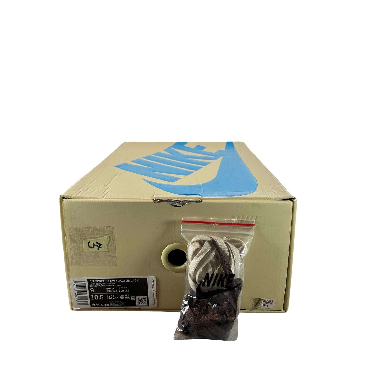 CN2405 900 AF1 Low Travis Scott Cactus Jack [USED] - 9 M (Used7)