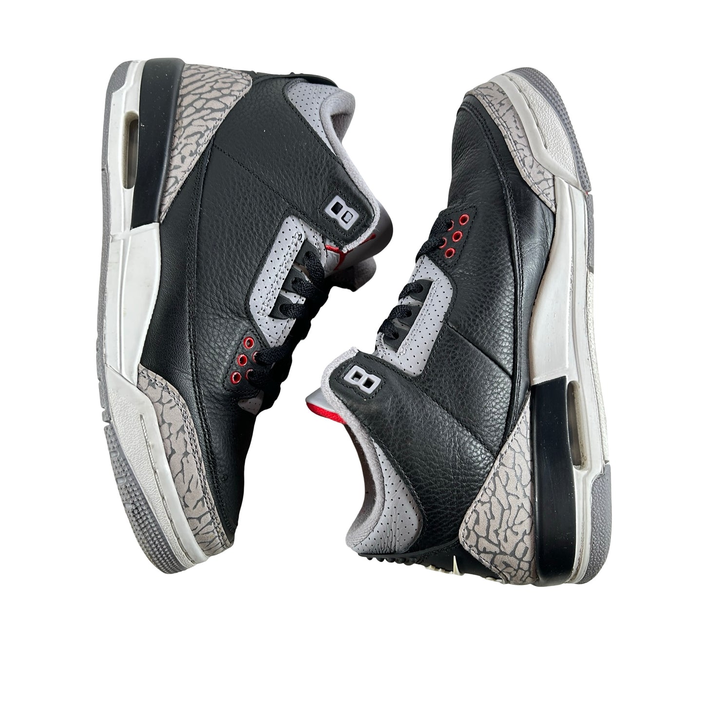 DM0967 010 Jordan 3 Retro Black Cement (2024) (GS) [USED] - 6 Y (Used2)