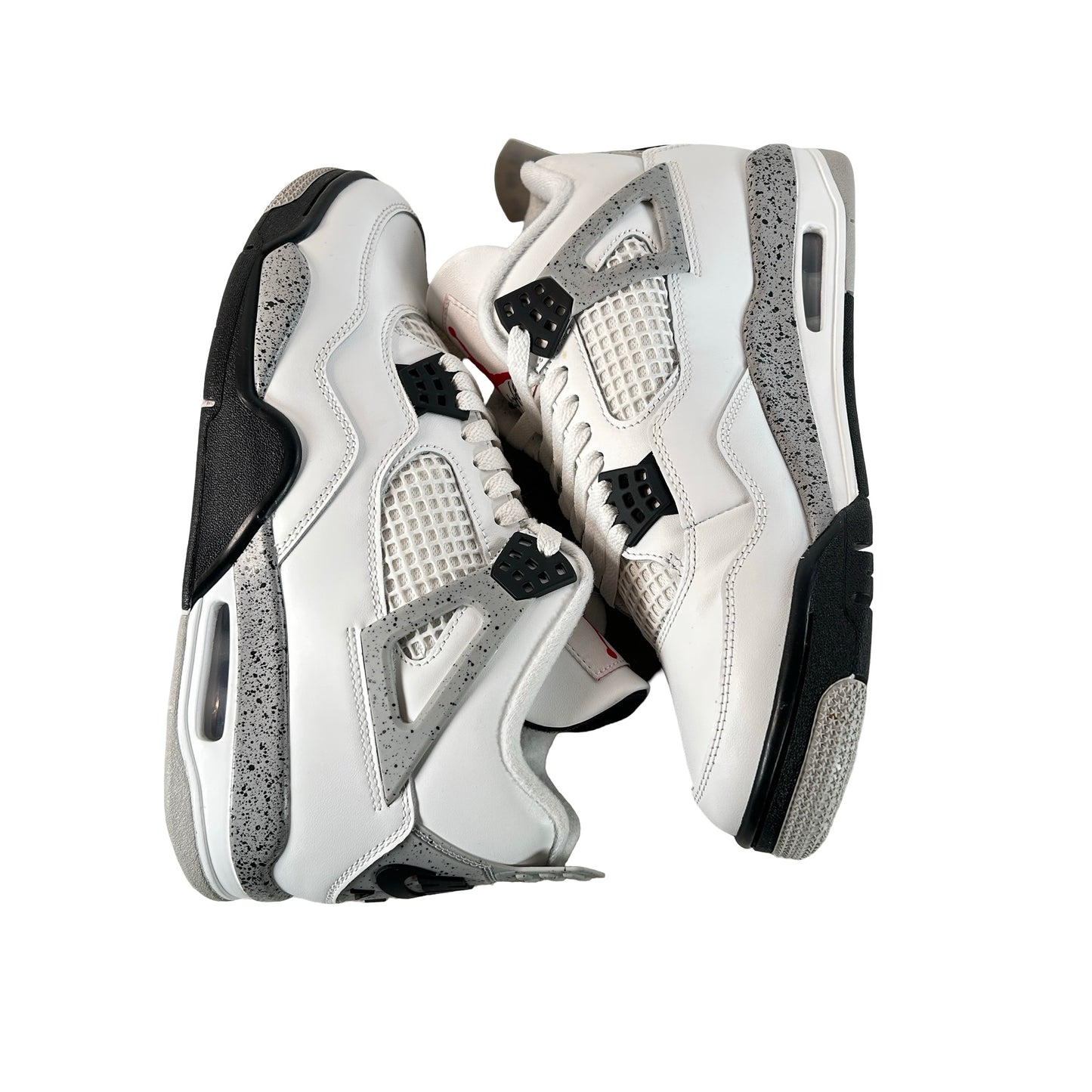 FV5029 100 Jordan 4 Retro White Cement (2025) [USED] - 9 M (Used18)