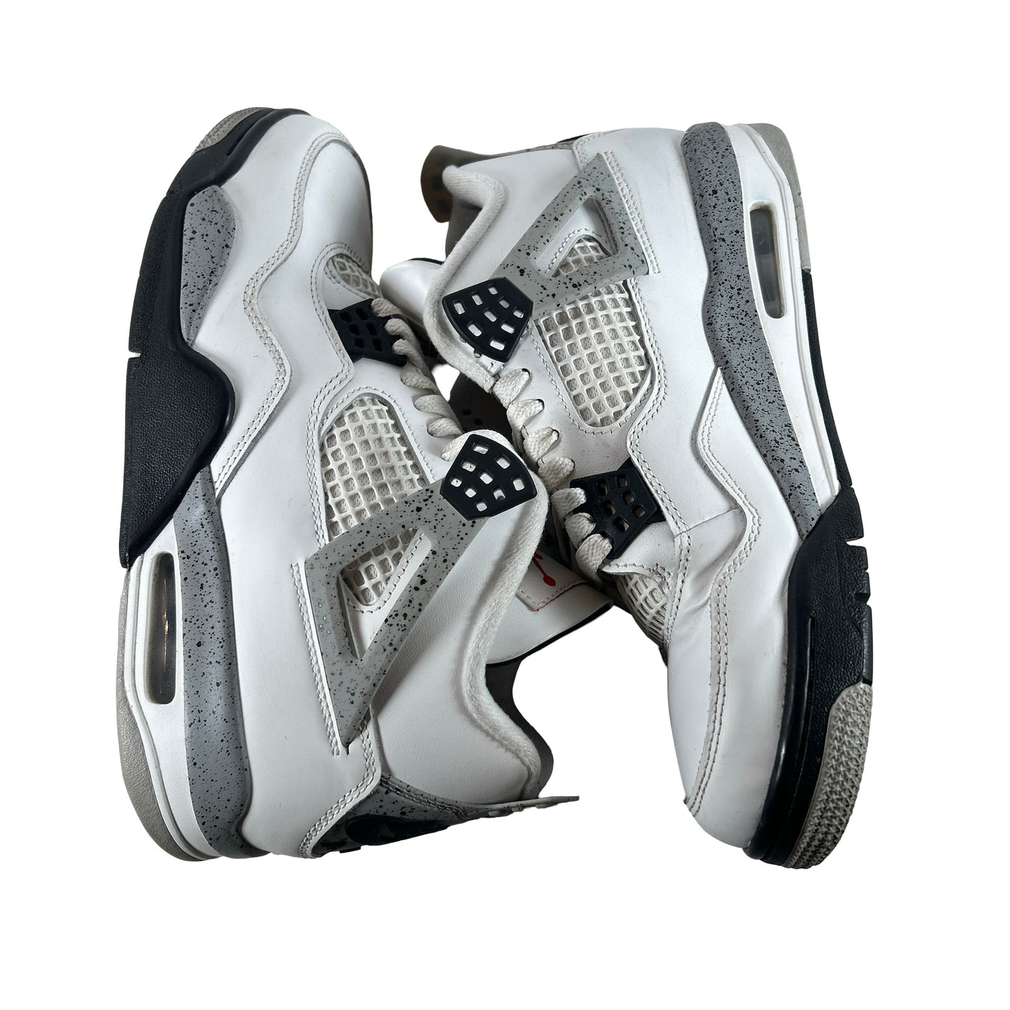 FV5029 100 Jordan 4 Retro White Cement (2025) [USED] - 8 M (Used) (No Box)