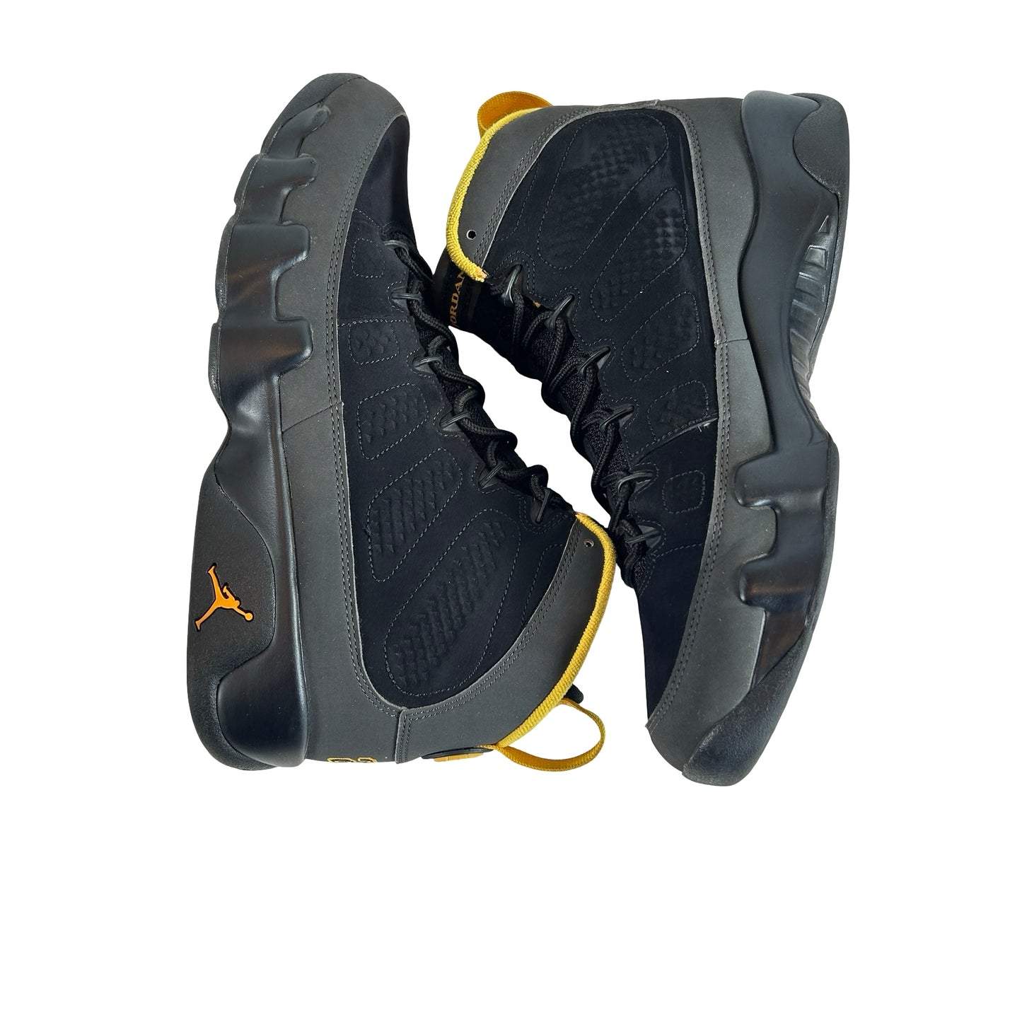 CT8019 070 Jordan 9 Retro Dark Charcoal Universidad Oro