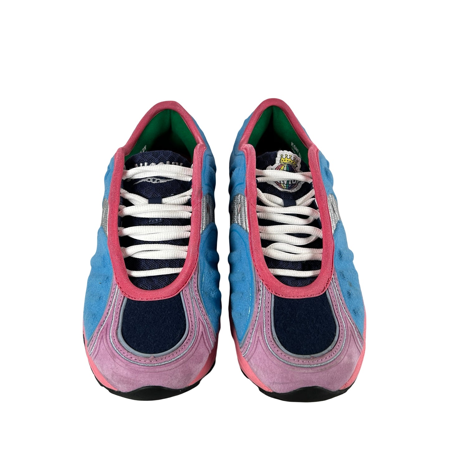S70922 2 Saucony Matrix Jae Tips No Shoes In The House Blue Pink [USED] - 7 M (Used)