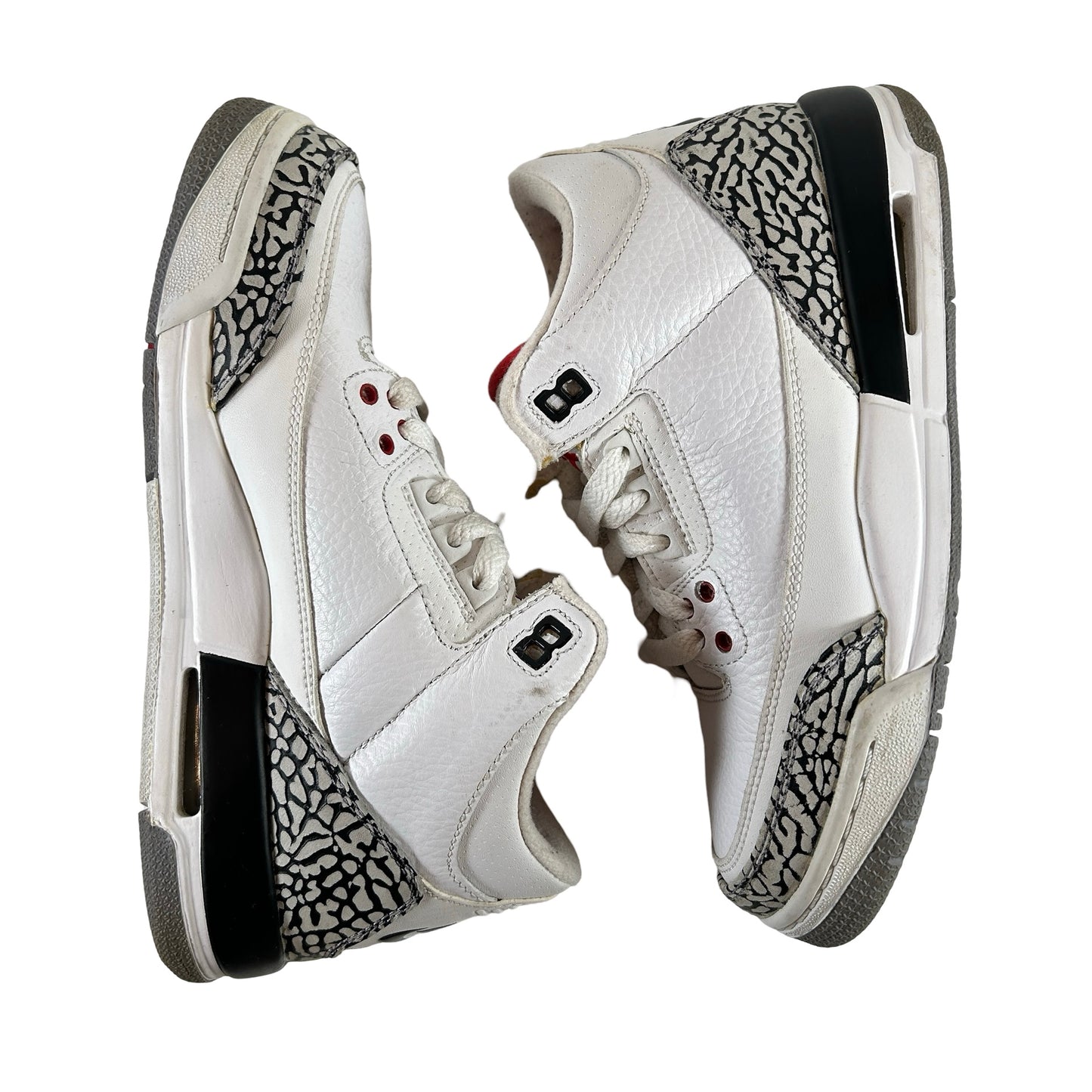 398614 160 Jordan 3 Retro White Cement '88 Dunk Contest (2013) (GS) [USED] - 5 Y (Used) (No Box)