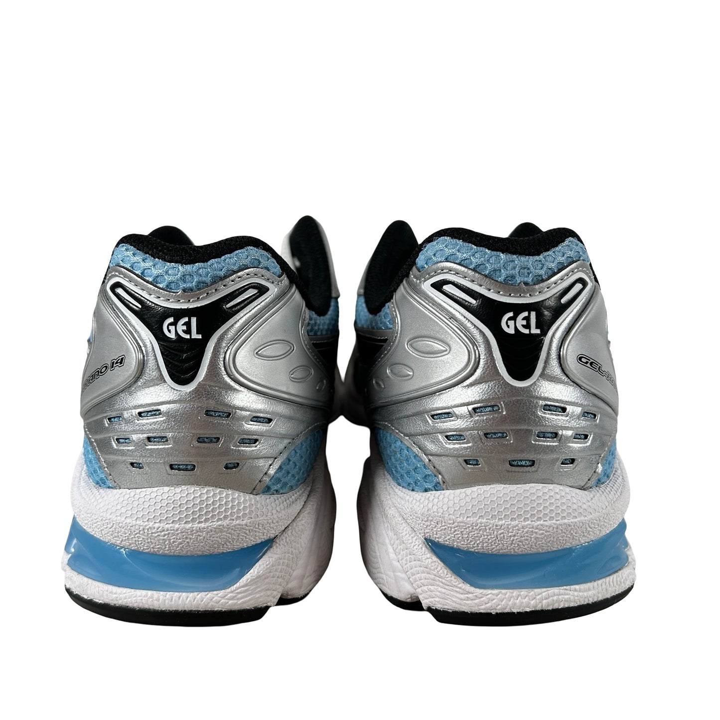 1203A537 400 ASICS Gel Kayano 14 Arctic Sky Pure Silver [USED] - 9 M (Used)