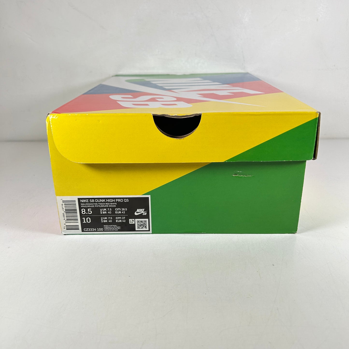 CZ3334 100 Nike SB Dunk High Atlas Lost at Sea (2020) [USED] - 8.5 M (Used)