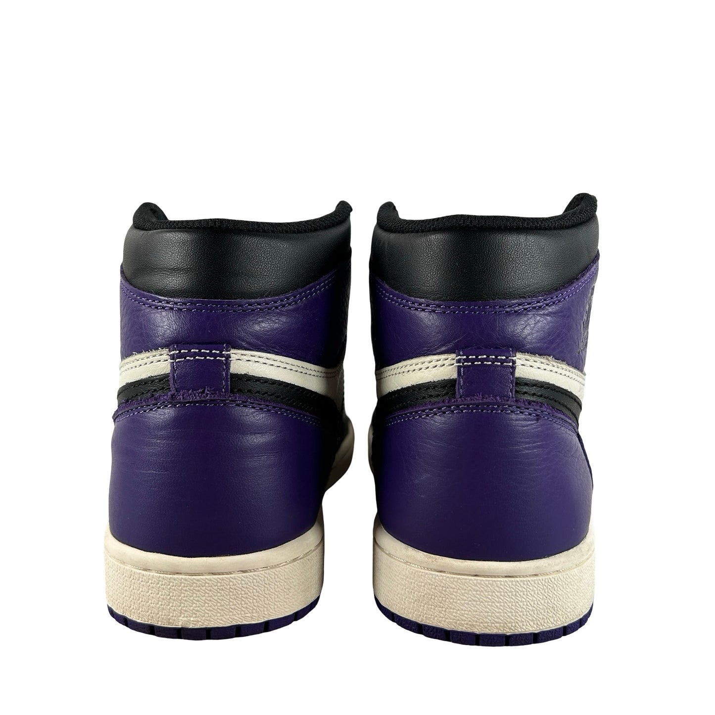 555088 501 Jordan 1 Court Purple [USED] - 8 M (Used) (Replace Box)