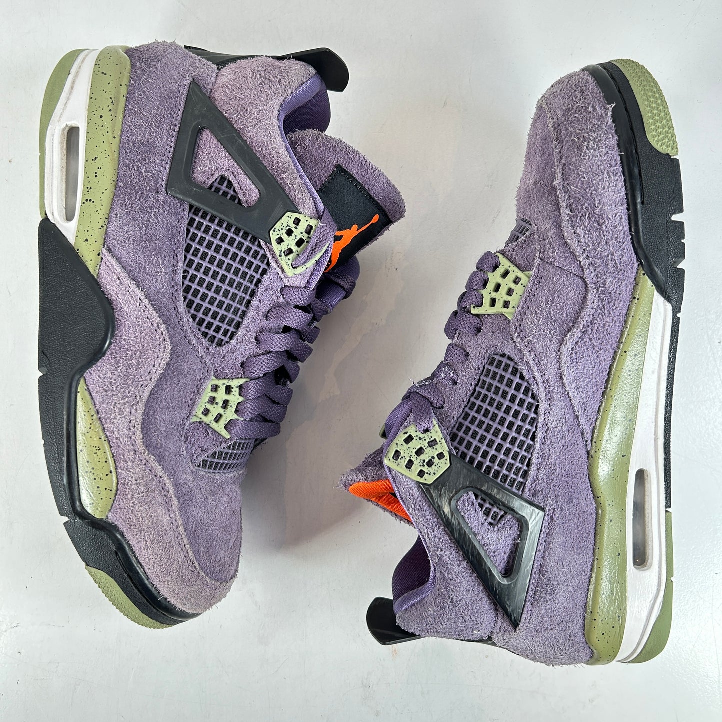 AQ9129 500 Jordan 4 Retro Canyon Purple [USED] - 10 W (Used) (No Box)