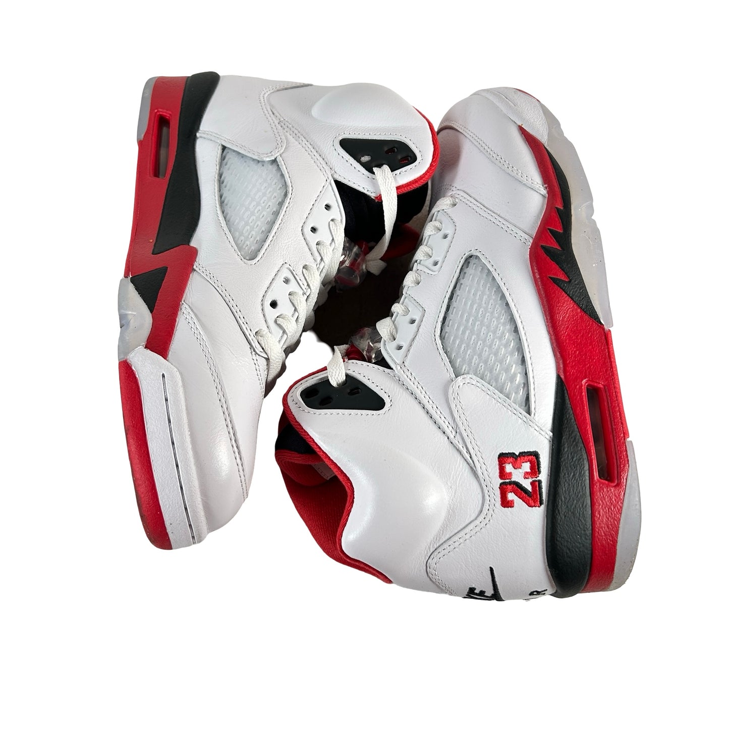 HQ7978 101 Jordan 5 Retro Fire Red Black Tongue (2025) [USED] - 8.5 M (Used2)
