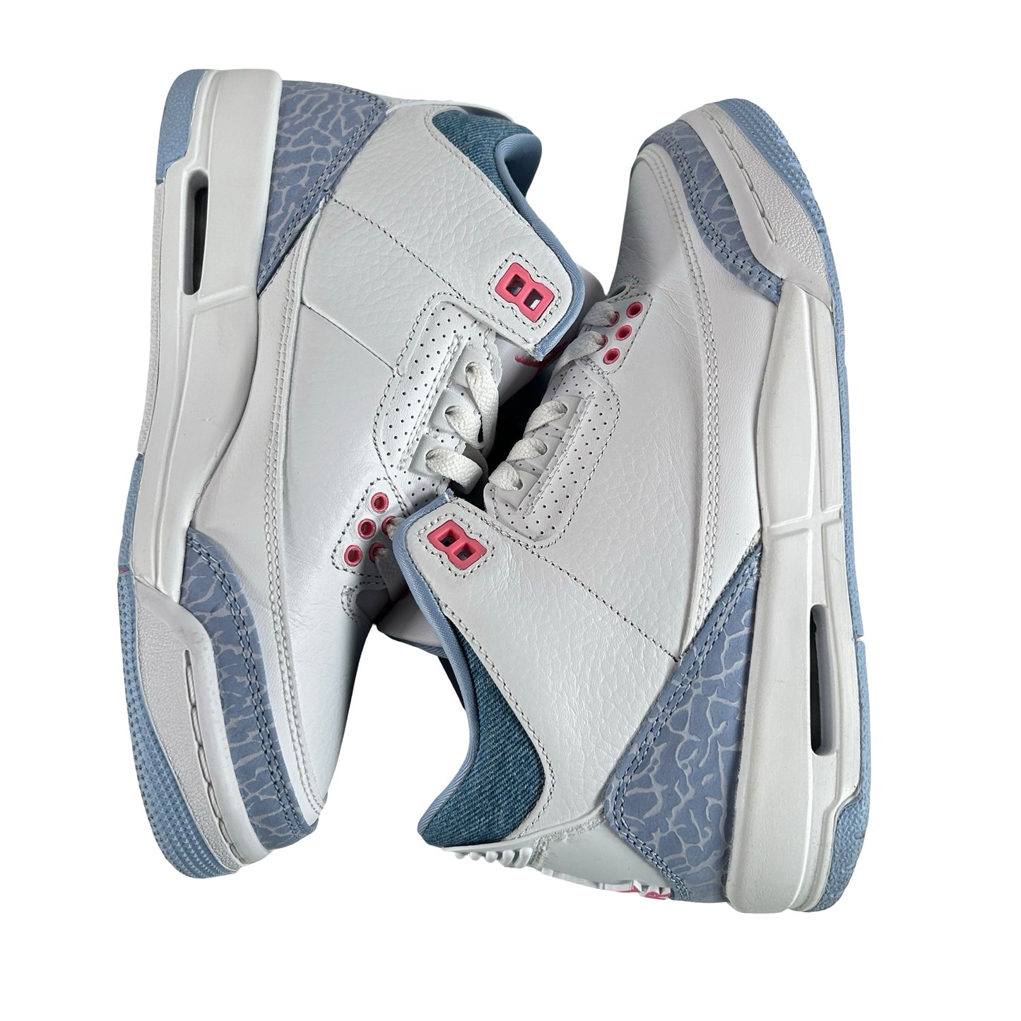 HQ0784 101 Jordan 3 Retro White Cobalt Bliss (GS) [USED] - 5 Y (Used)