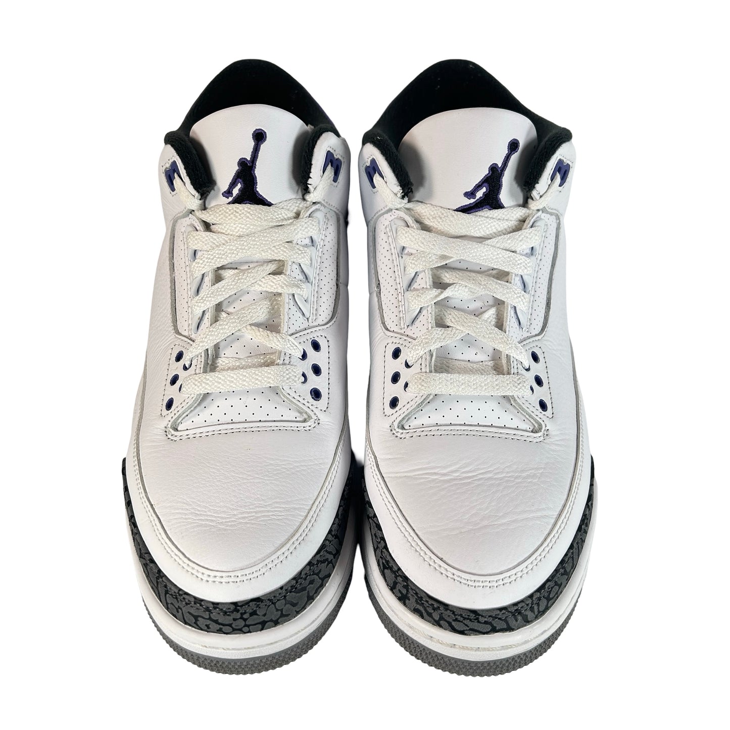 CT8532 105 Jordan 3 Retro Dark Iris [USED] - 10.5 M (Used)