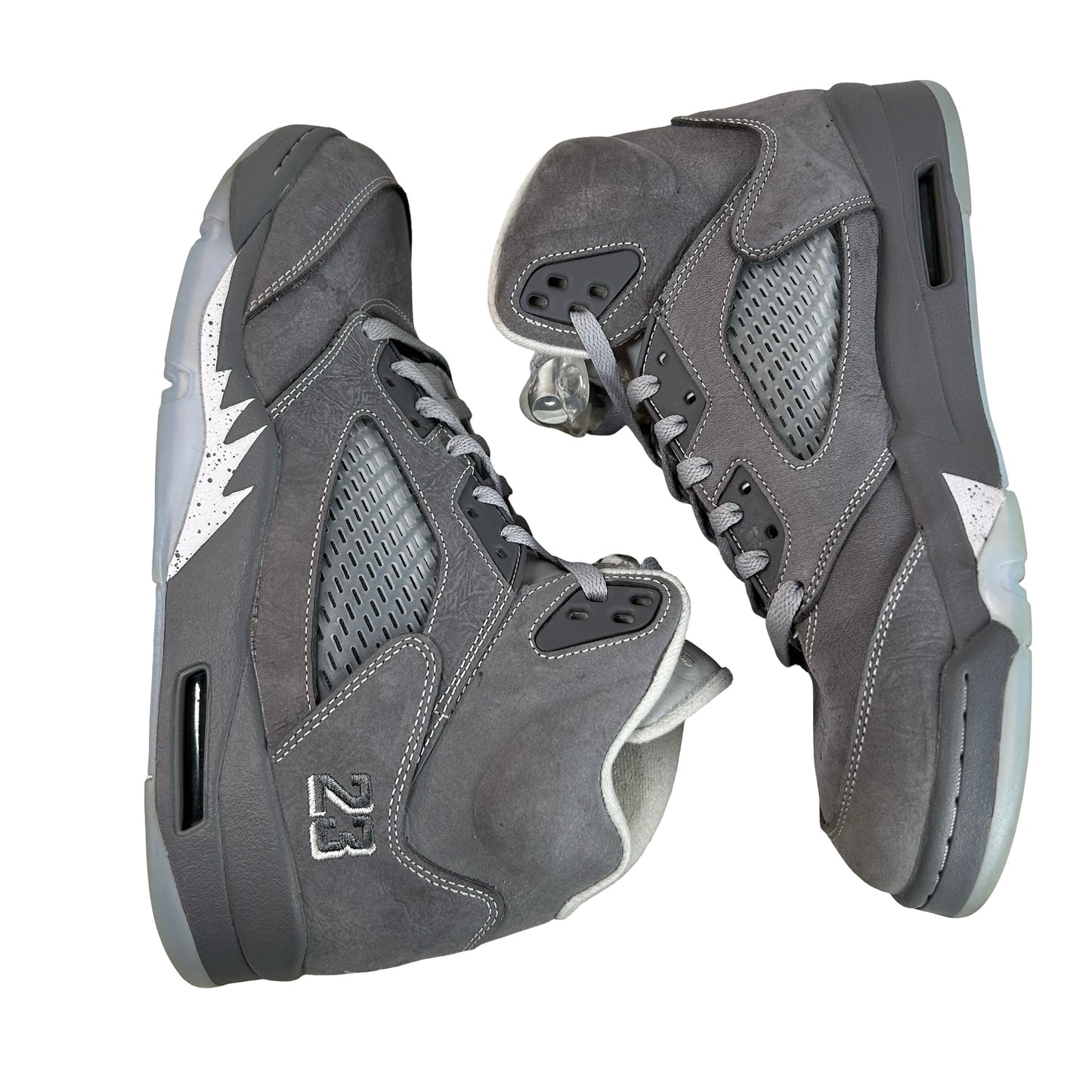 DD0587 002 Jordan 5 Retro Wolf Grey (2026) [USED] - 10 M (Used4)