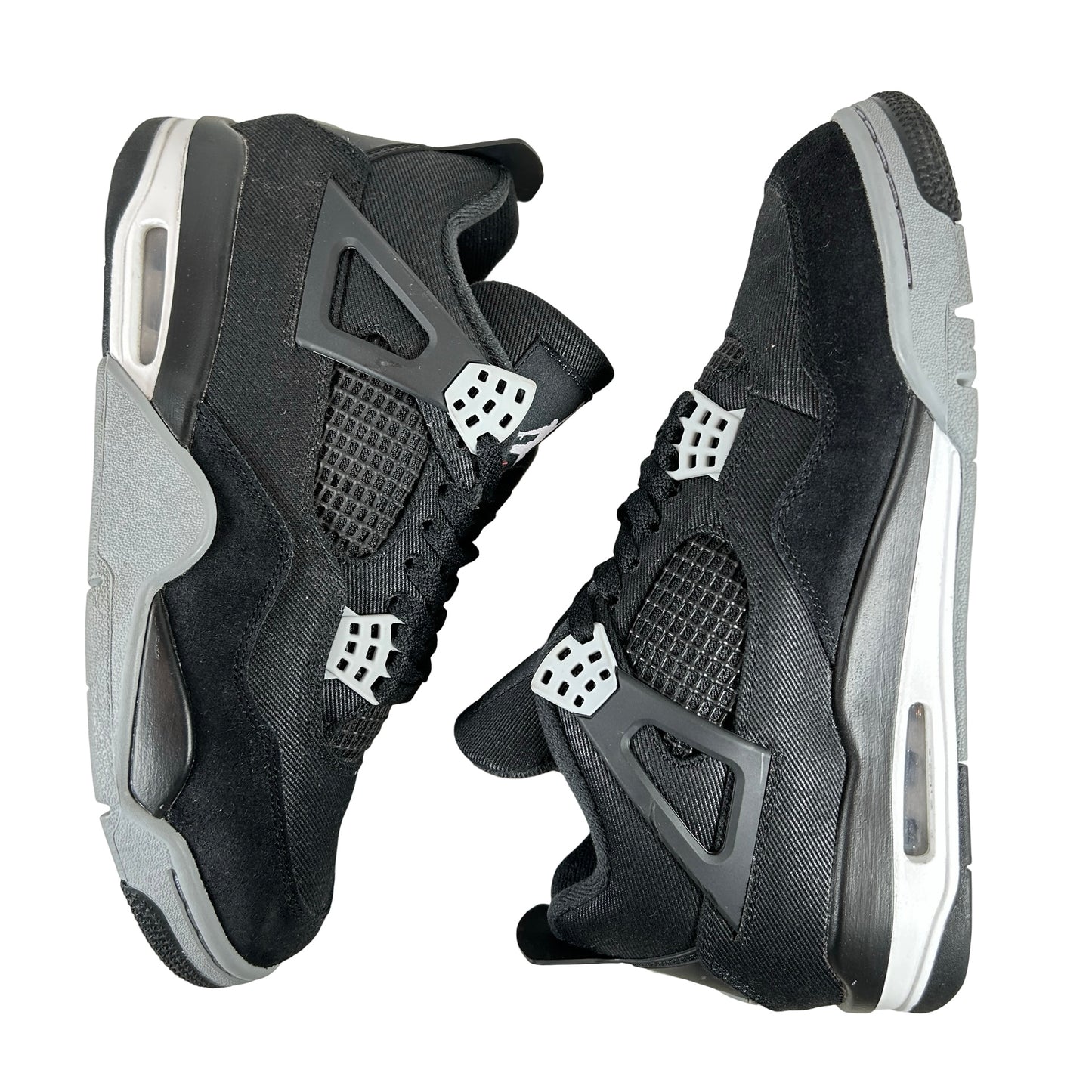 DH7138 006 Jordan 4 Retro SE Black Canvas [USED] - 8.5 M (Used)