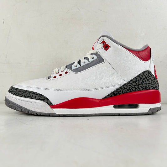 DN3707 160 Jordan 3 Retro Fire Red (2022) [USED] - 11 M (Used3)