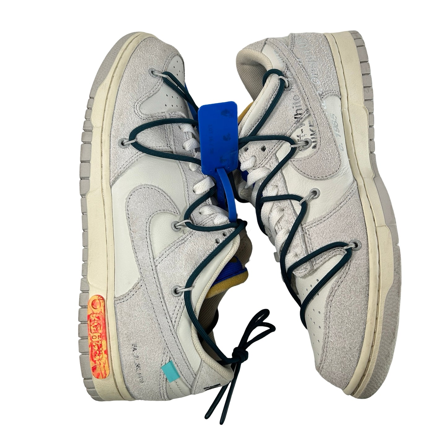 DJ0950 111 Nike Dunk Low Off-White Lot 16 [USED] - 11.5 M (Used)