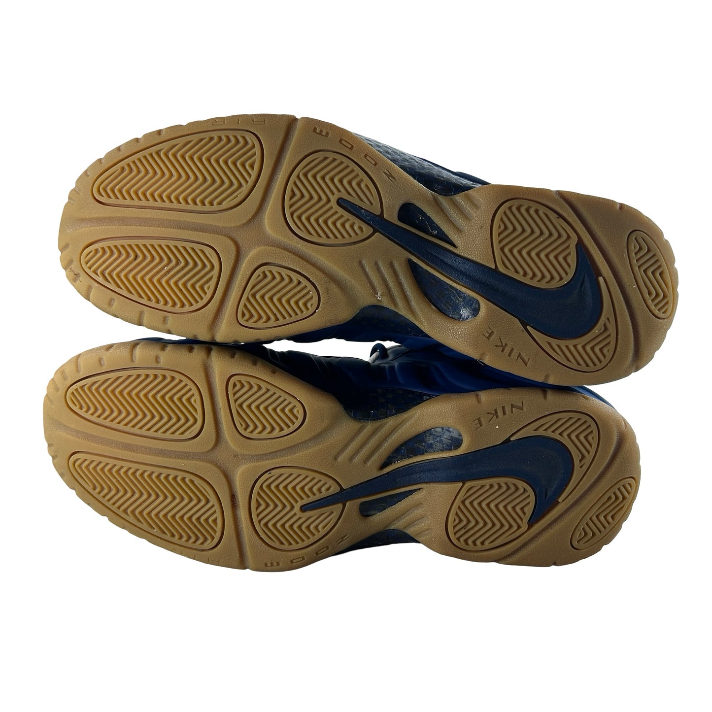 CJ0325 400 Nike Air Foamposite Pro Blue Void University Red [USED] - 12 M (Used)