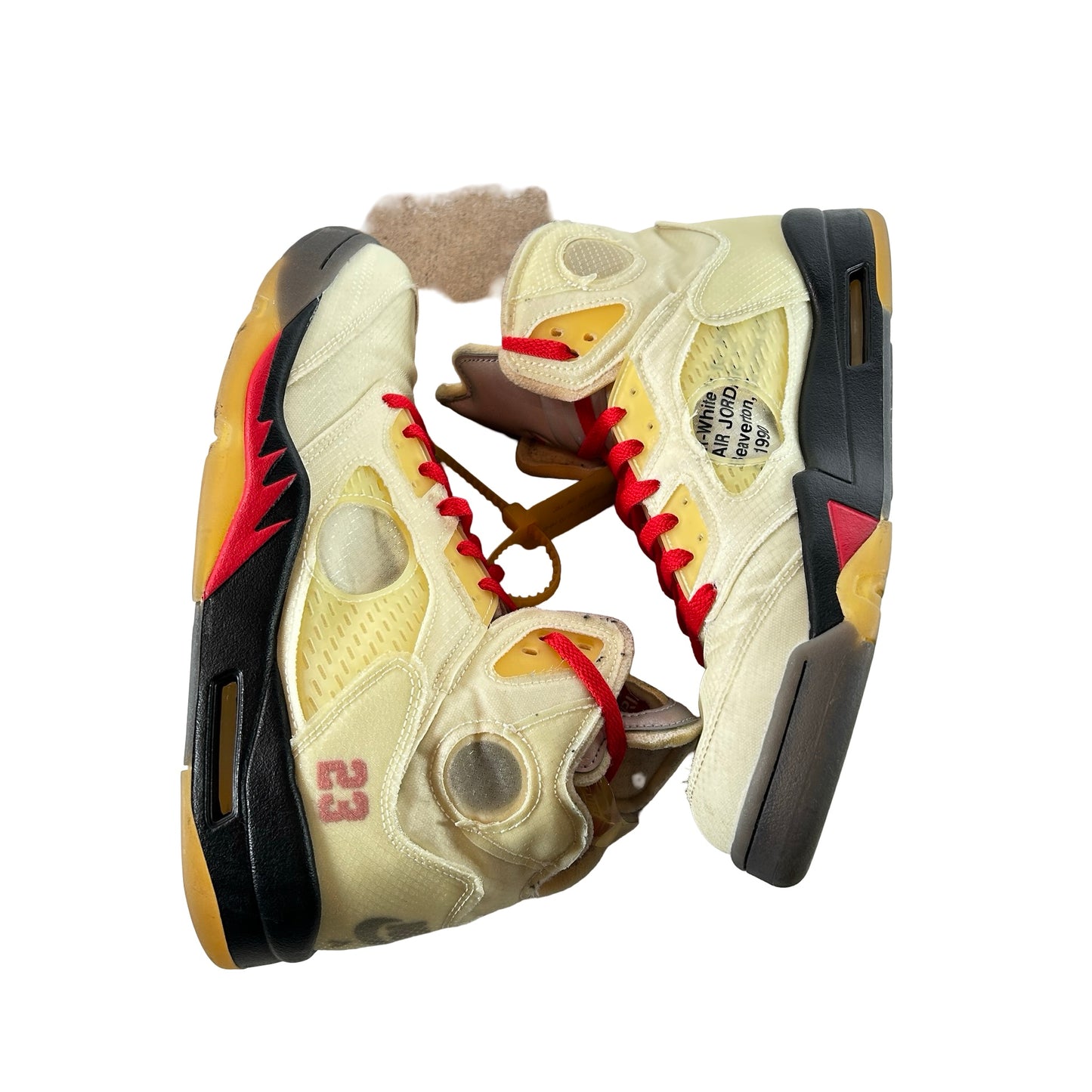 DH8565 100 Jordan 5 Off-White Sail [USED] - 12 M (Used10)