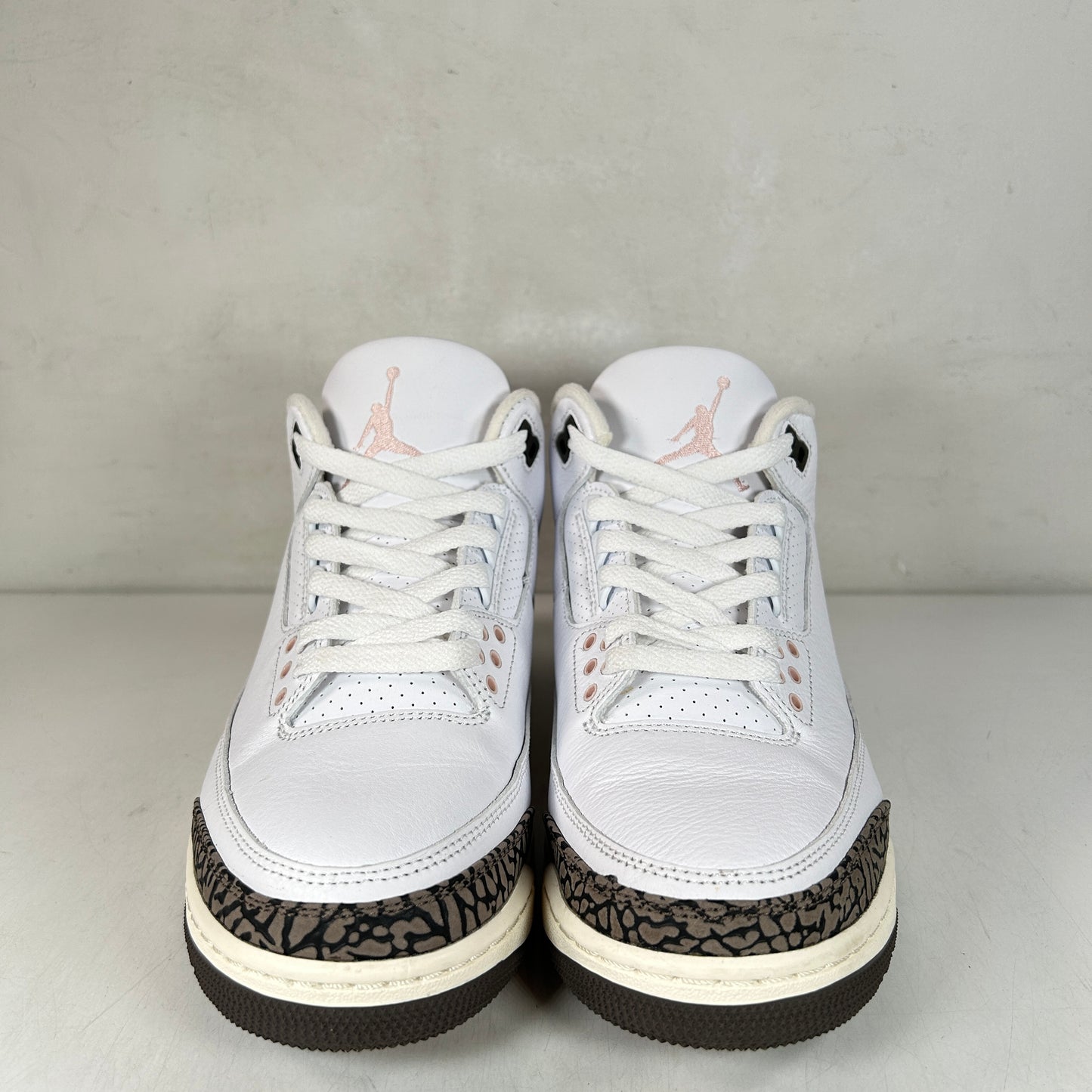 CK9246 102 Jordan 3 Retro Neapolitan Dark Mocha (Women's) [USED] - 10 W (VNDS)