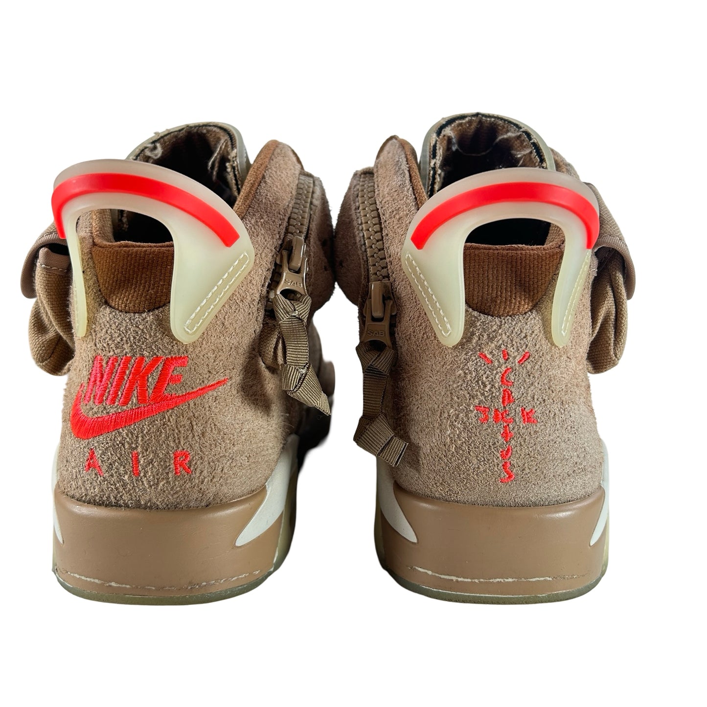 DH0690 200 Jordan 6 Retro Travis Scott British Khaki [USED] - 8 M (Used)
