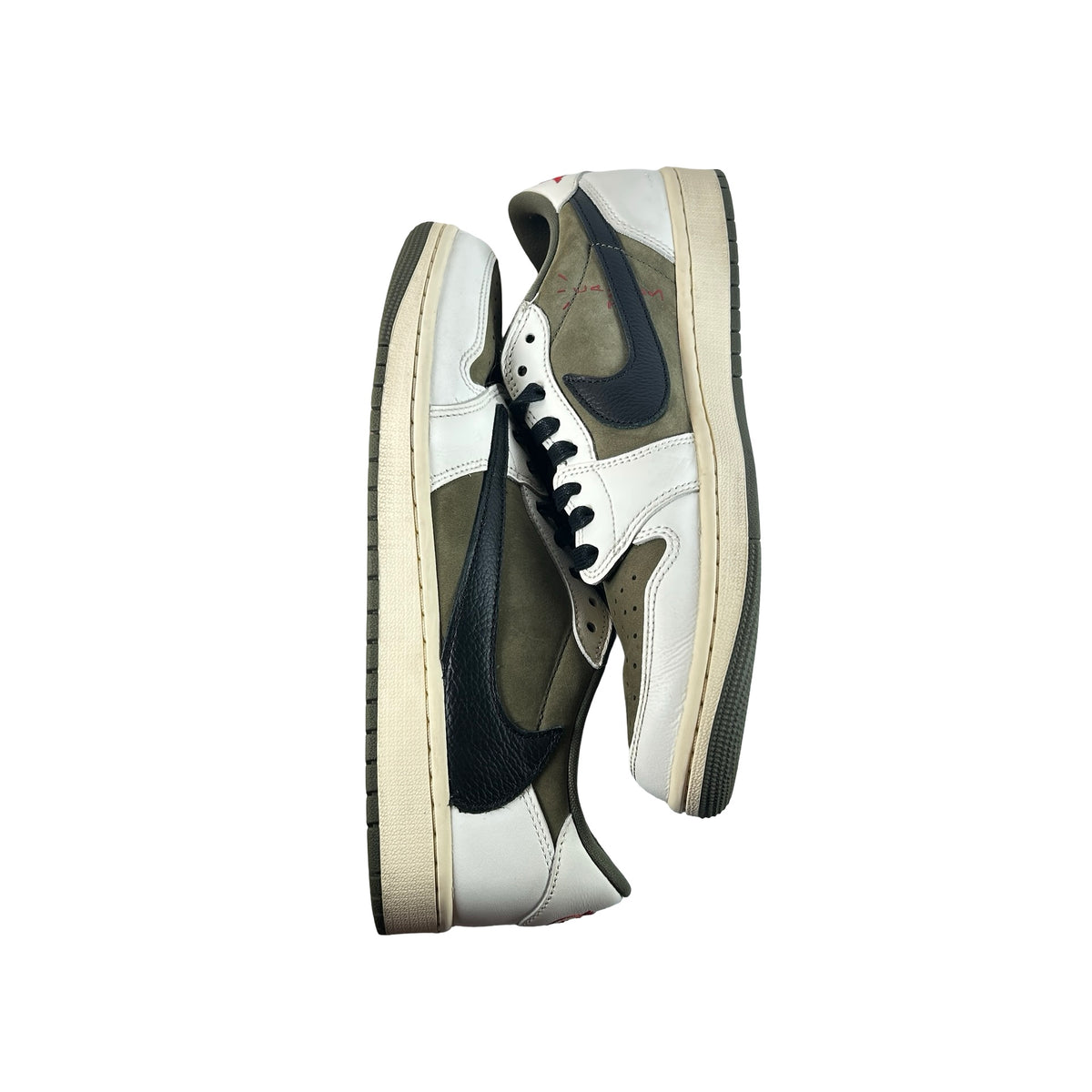 DM7866 200 Jordan 1 Retro Low OG SP Travis Scott Medium Olive [USED] - 10 M (Used11)