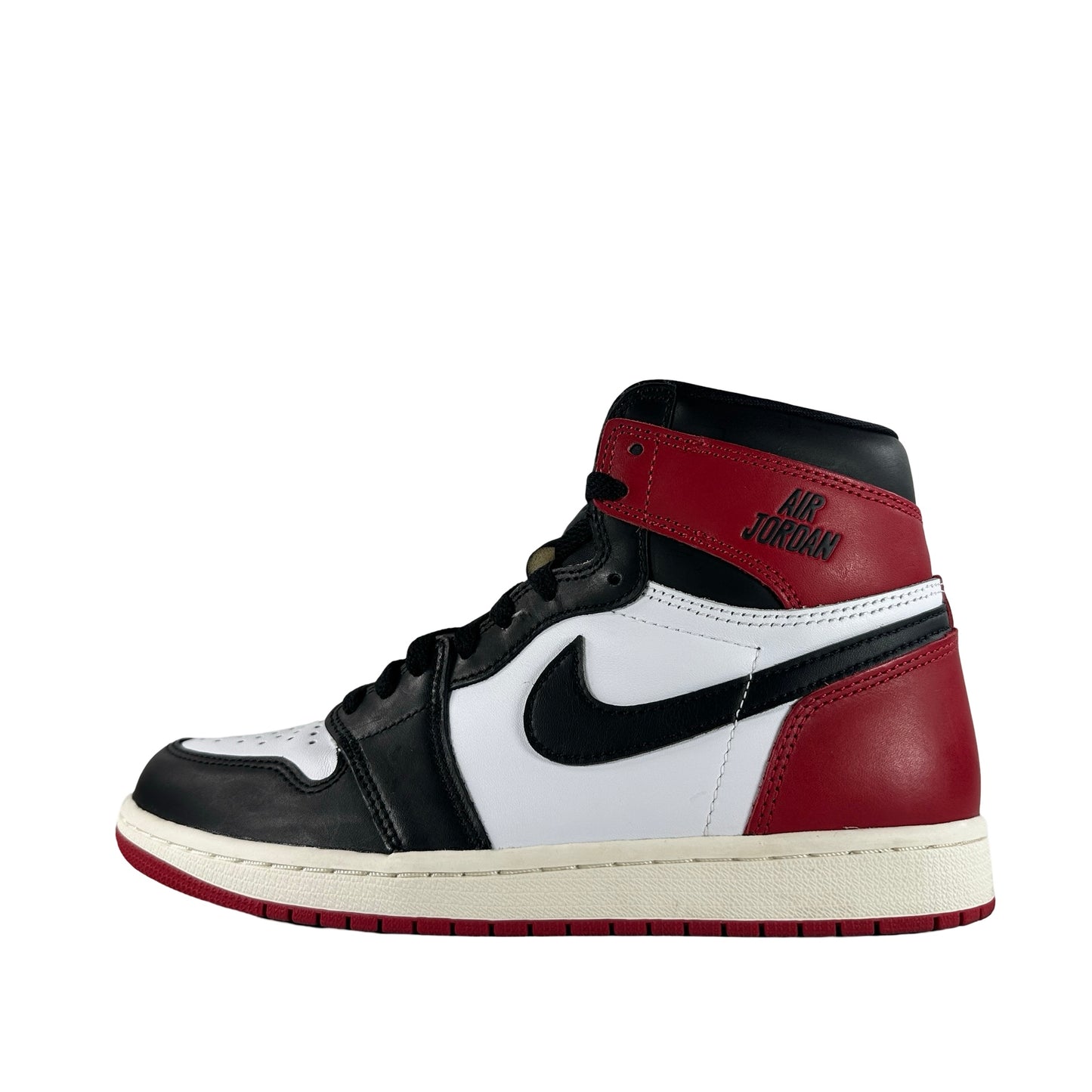 DZ5485 106 Air Jordan 1 High OG Black Toe Reimagined [USED] - 8 M (Used)