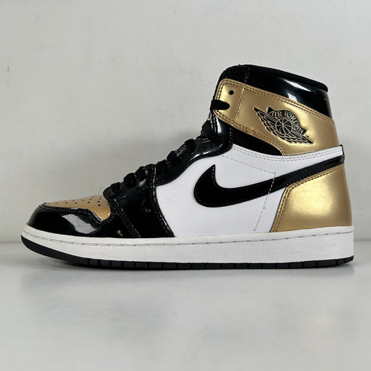 861428 007 Jordan 1 Retro High NRG Patent Gold Toe [USED] - 10.5 M (Used2)