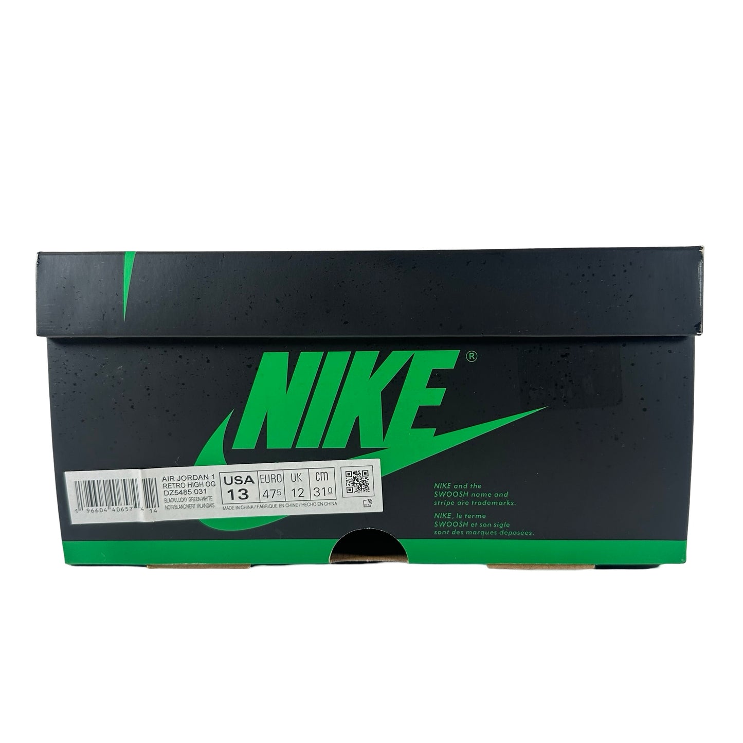 DZ5485 031 Jordan 1 Retro High OG Lucky Green [USED] - 13 M (Used3)