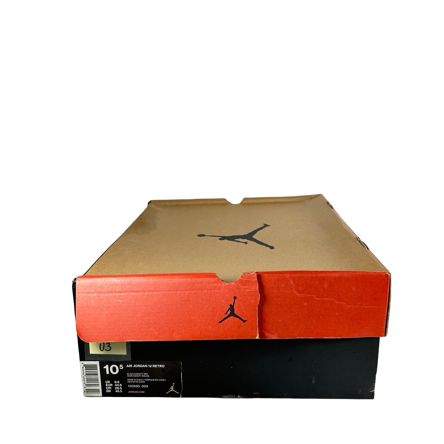 130690 002 Jordan 12 Retro Flu Game (2016) [USED] - 10.5 M (Used3)