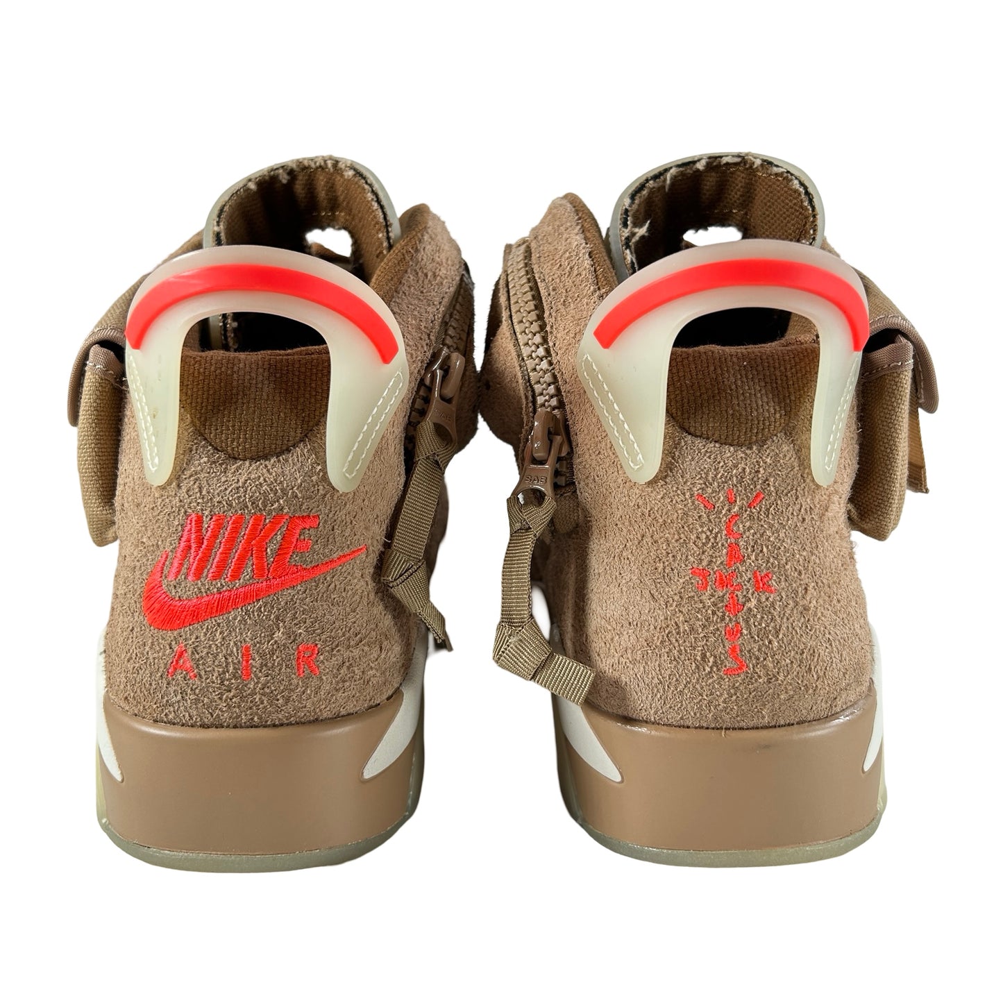 DH0690 200 Jordan 6 Retro Travis Scott British Khaki [USED] - 9 M (Used4)